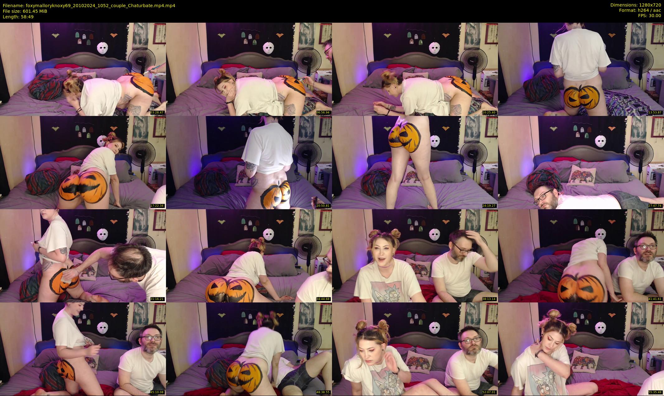 foxymalloryknoxy69 — 59 minute Chaturbate couple cam show recording, 720p, Oct 20, 2024