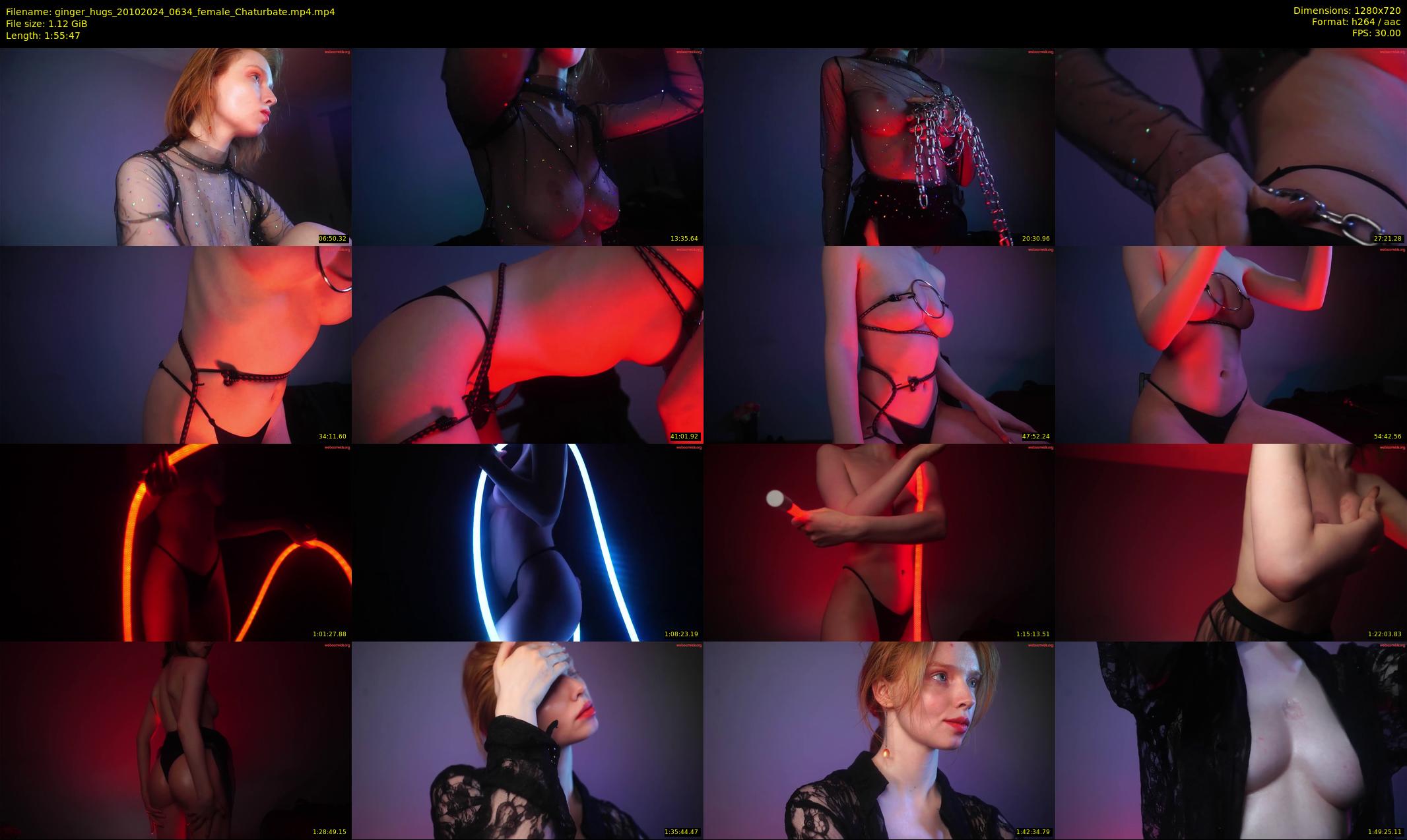 ginger_hugs — 116 minute Chaturbate female cam show recording, 720p, Oct 20, 2024