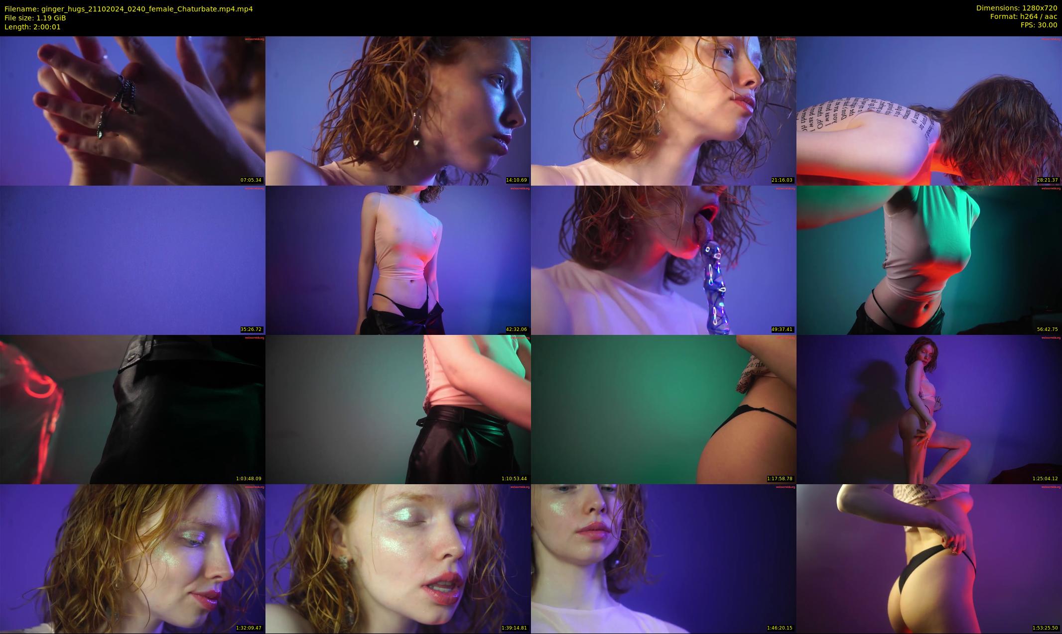 ginger_hugs — 121 minute Chaturbate female cam show recording, 720p, Oct 21, 2024