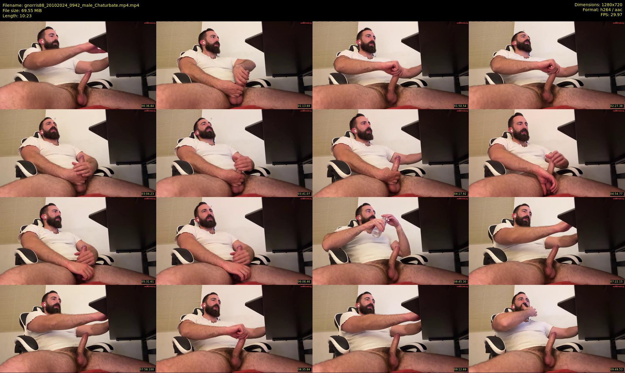 gnorris88 — 11 minute Chaturbate male cam show recording, 720p, Oct 20, 2024