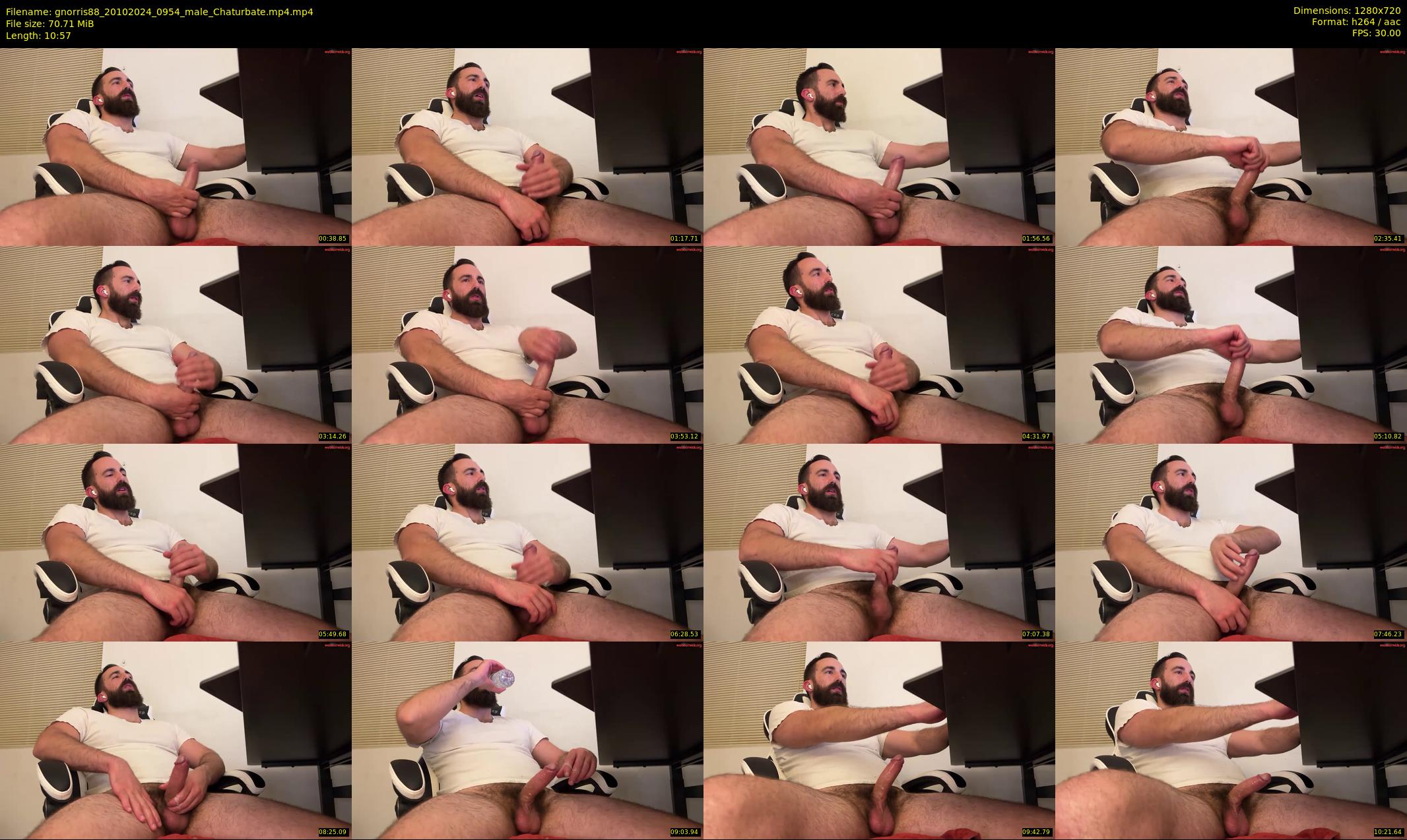 gnorris88 — 11 minute Chaturbate male cam show recording, 720p, Oct 20, 2024