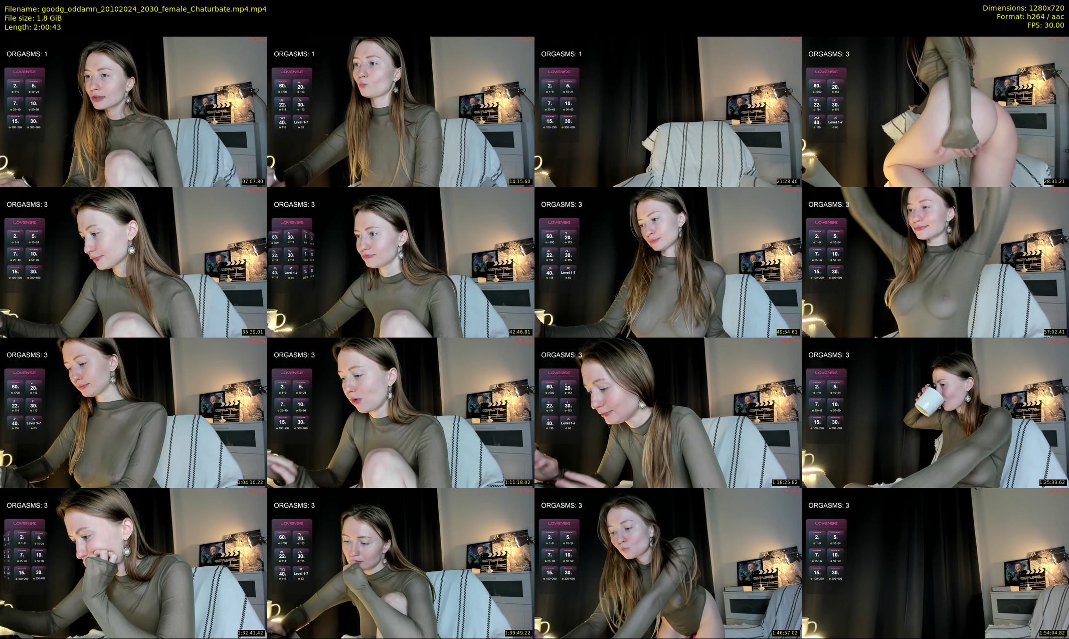 goodg_oddamn — 121 minute Chaturbate female cam show recording, 720p, Oct 20, 2024
