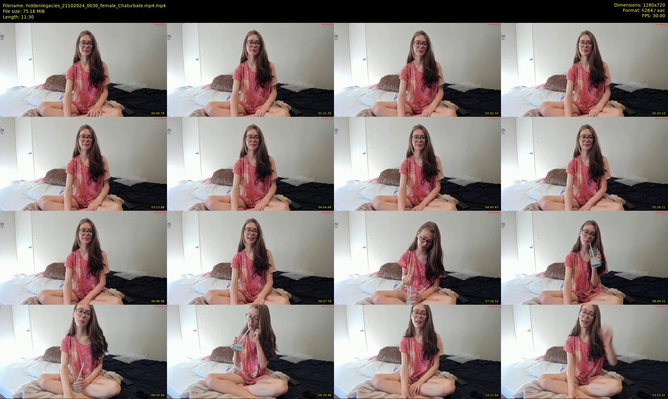 hiddenlegacies — 12 minute Chaturbate female cam show recording, 720p, Oct 21, 2024