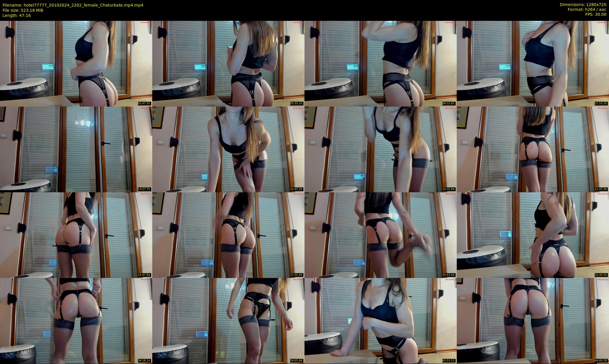 hotel77777 — 48 minute Chaturbate female cam show recording, 720p, Oct 20, 2024