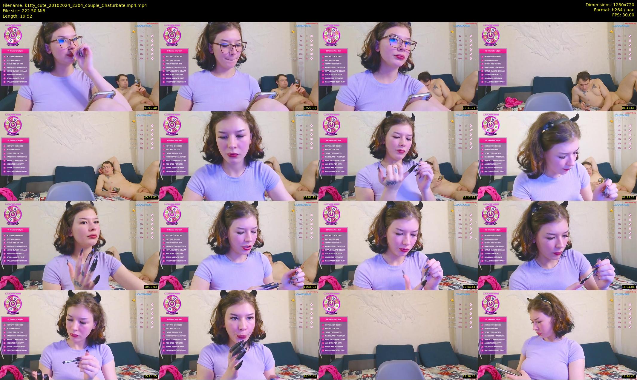 k1tty_cute — 20 minute Chaturbate female cam show recording, 720p, Oct 20, 2024