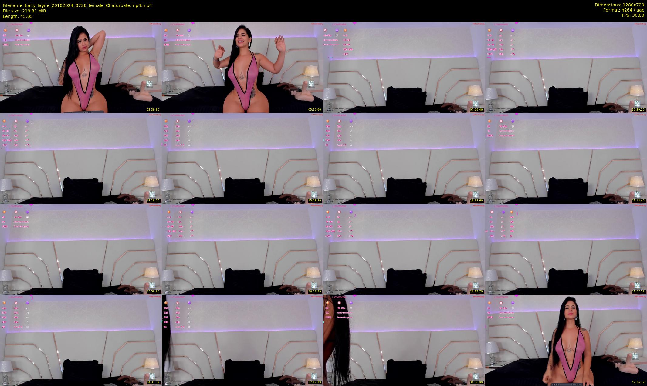 kaity_layne — 46 minute Chaturbate female cam show recording, 720p, Oct 20, 2024