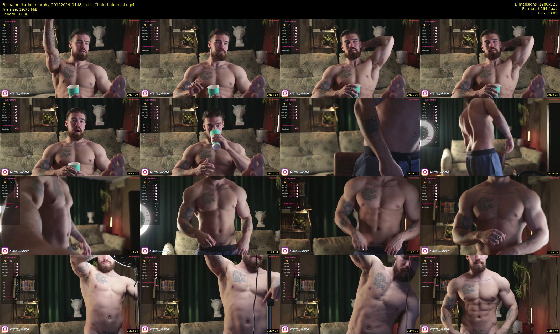 karlos_murphy — 2 minute Chaturbate male cam show recording, 720p, Oct 20, 2024