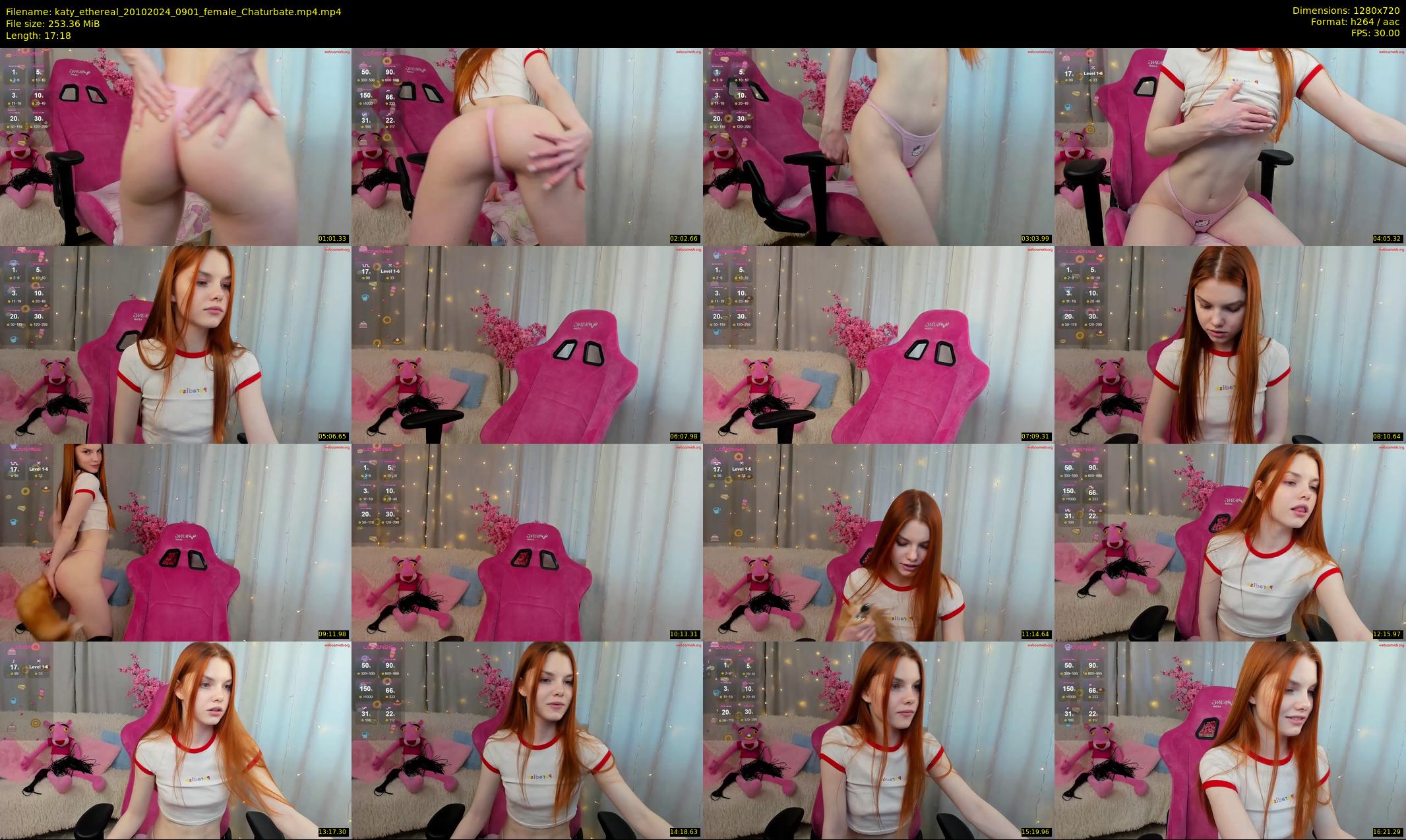katy_ethereal — 18 minute Chaturbate female cam show recording, 720p, Oct 20, 2024