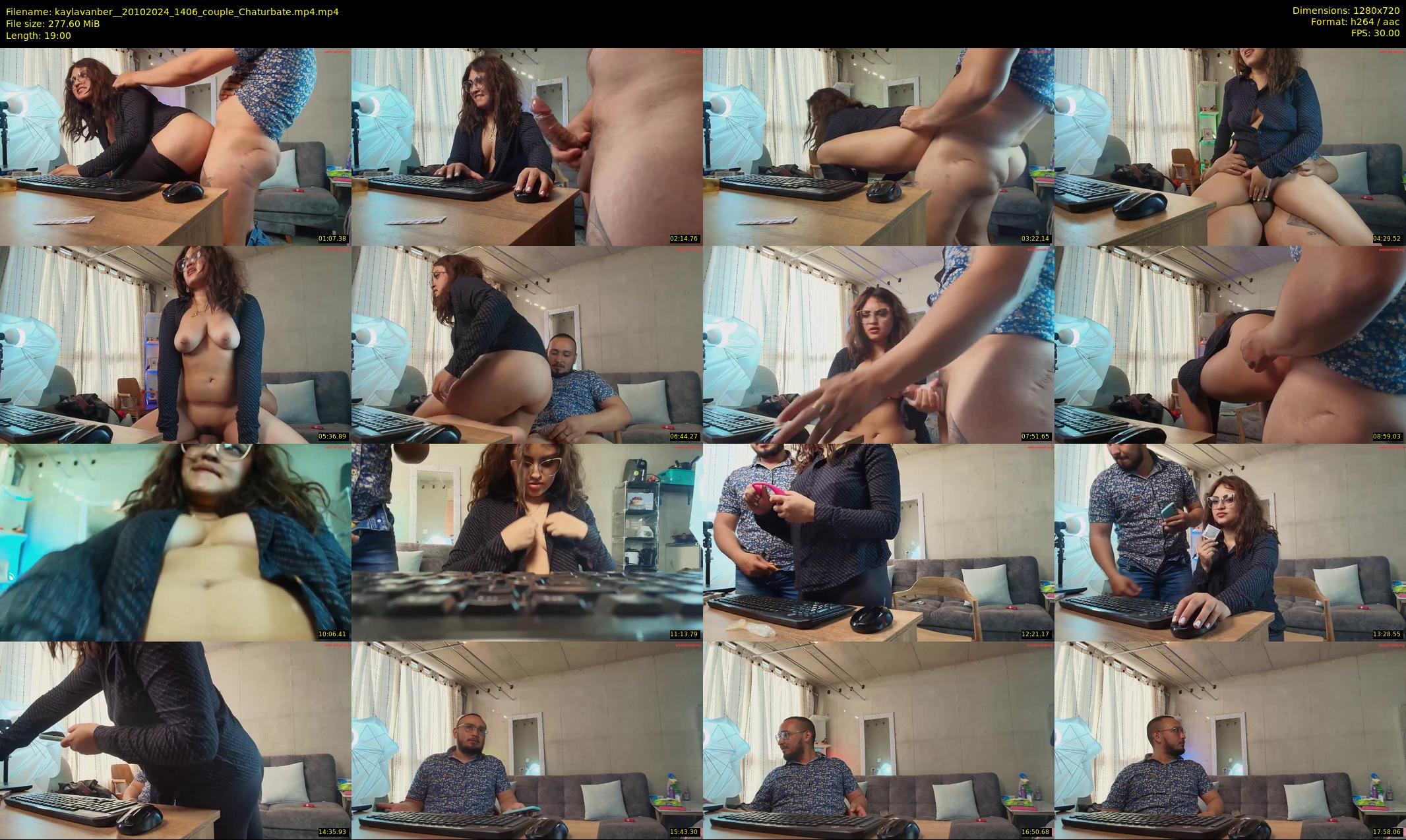 kaylavanber_ — 19 minute Chaturbate couple cam show recording, 720p, Oct 20, 2024