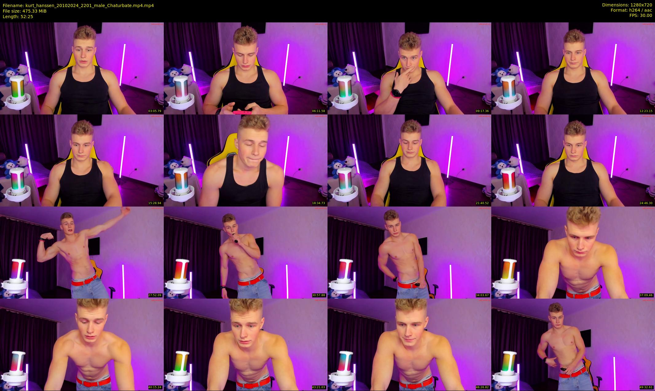 kurt_hanssen — 53 minute Chaturbate male cam show recording, 720p, Oct 20, 2024