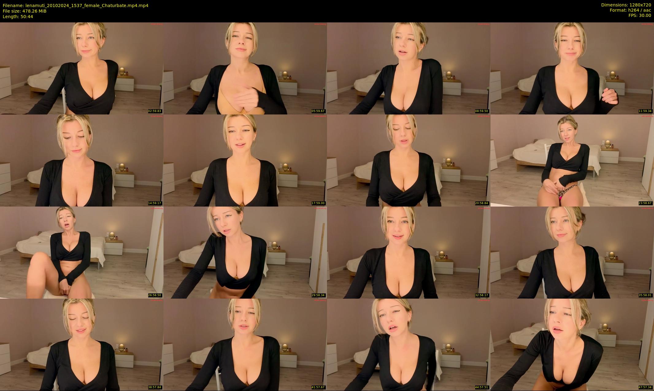 lenamuti — 51 minute Chaturbate female cam show recording, 720p, Oct 20, 2024
