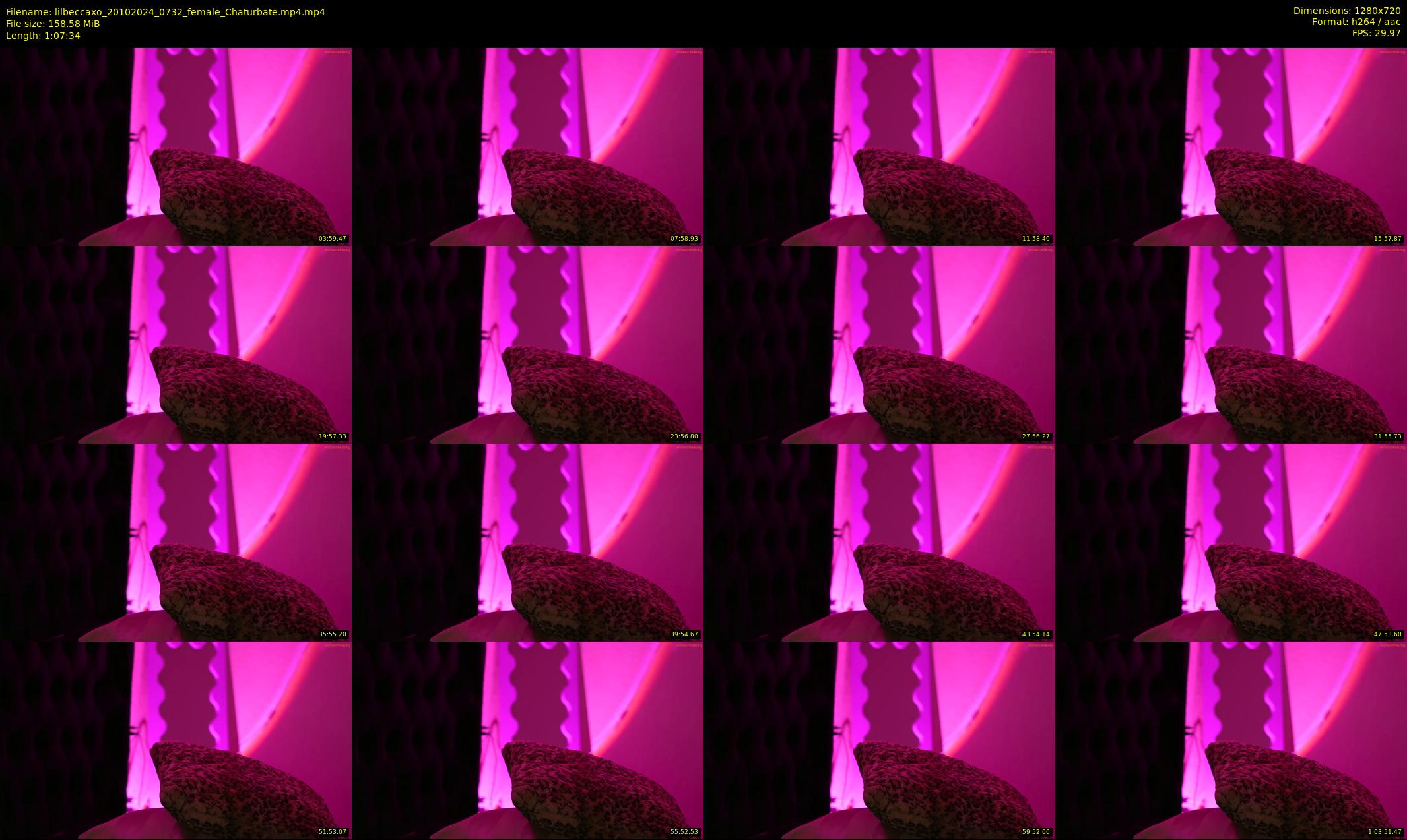 lilbeccaxo — 68 minute Chaturbate female cam show recording, 720p, Oct 20, 2024
