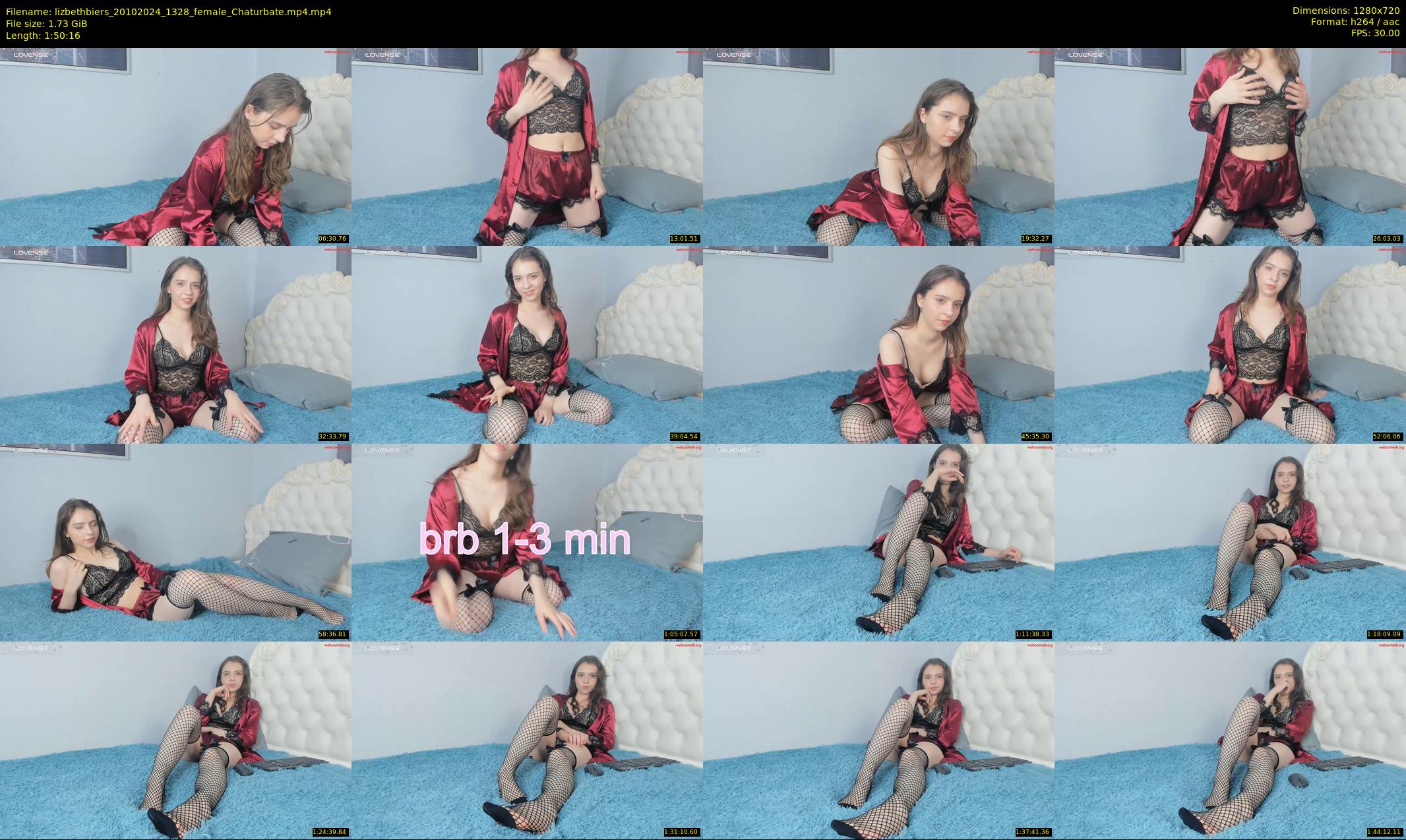 lizbethbiers — 111 minute Chaturbate female cam show recording, 720p, Oct 20, 2024