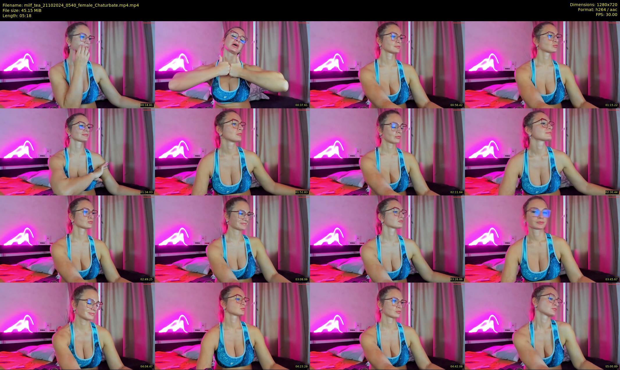 milf_tea — 6 minute Chaturbate female cam show recording, 720p, Oct 21, 2024