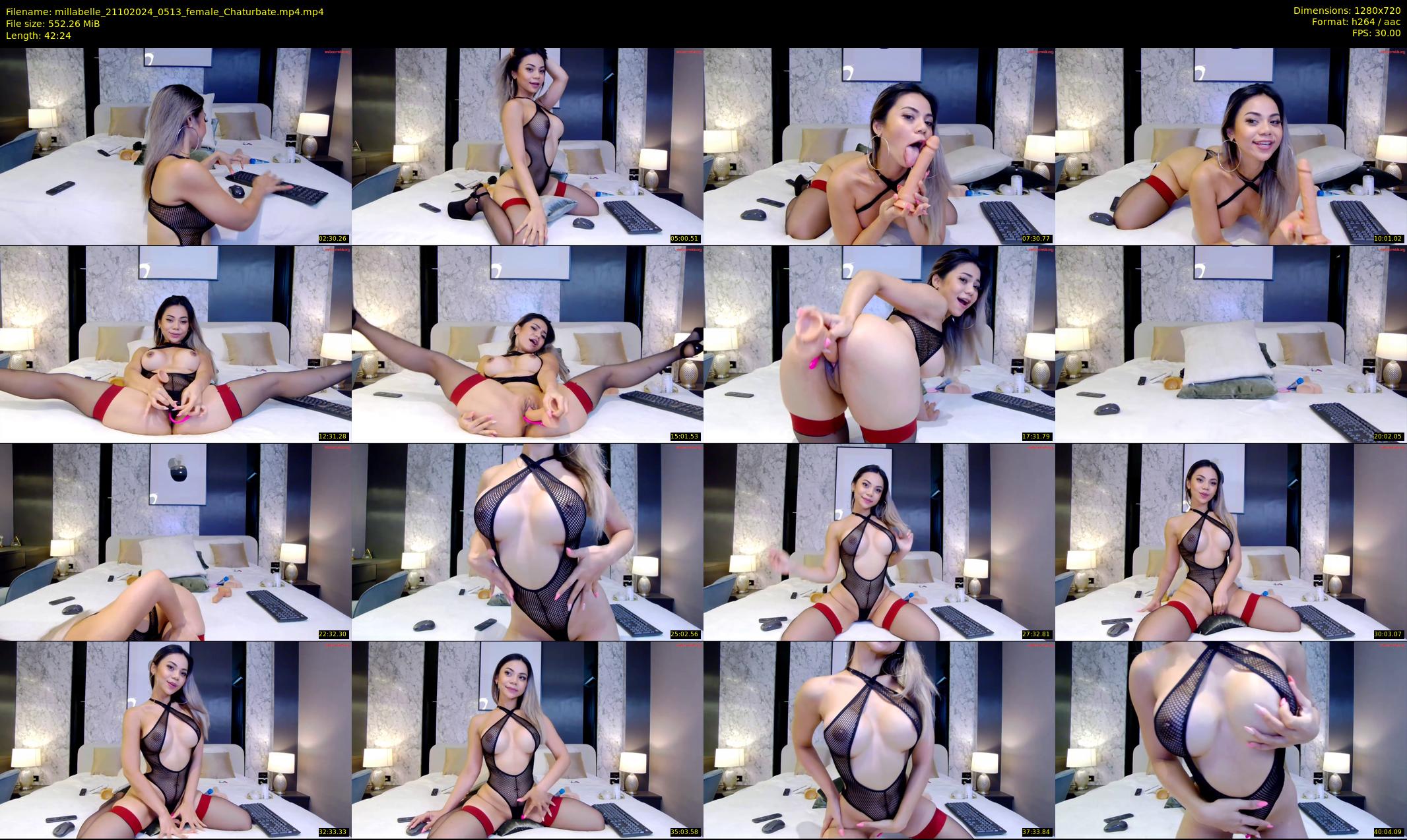 millabelle — 43 minute Chaturbate female cam show recording, 720p, Oct 21, 2024