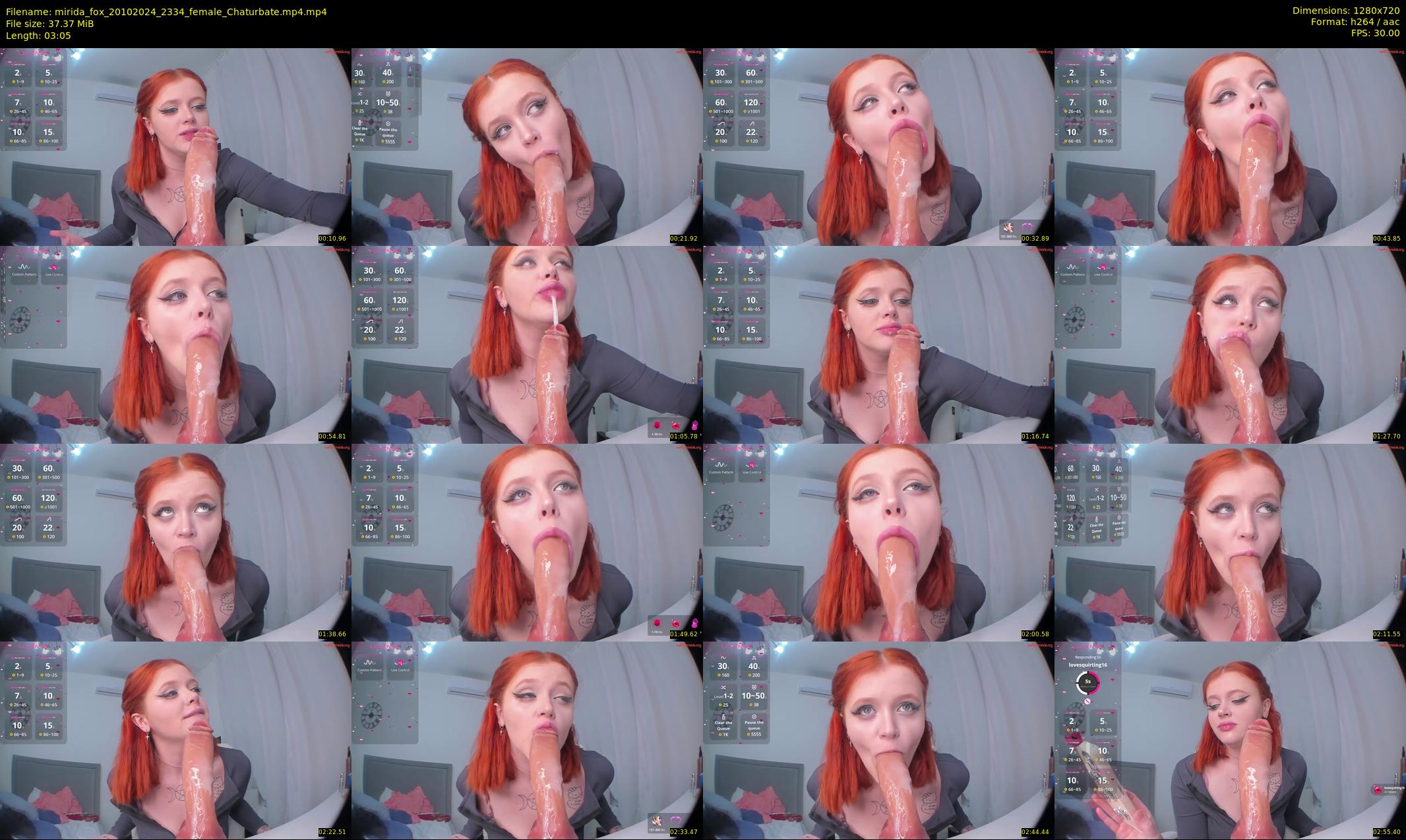 mirida_fox — 4 minute Chaturbate female cam show recording, 720p, Oct 20, 2024