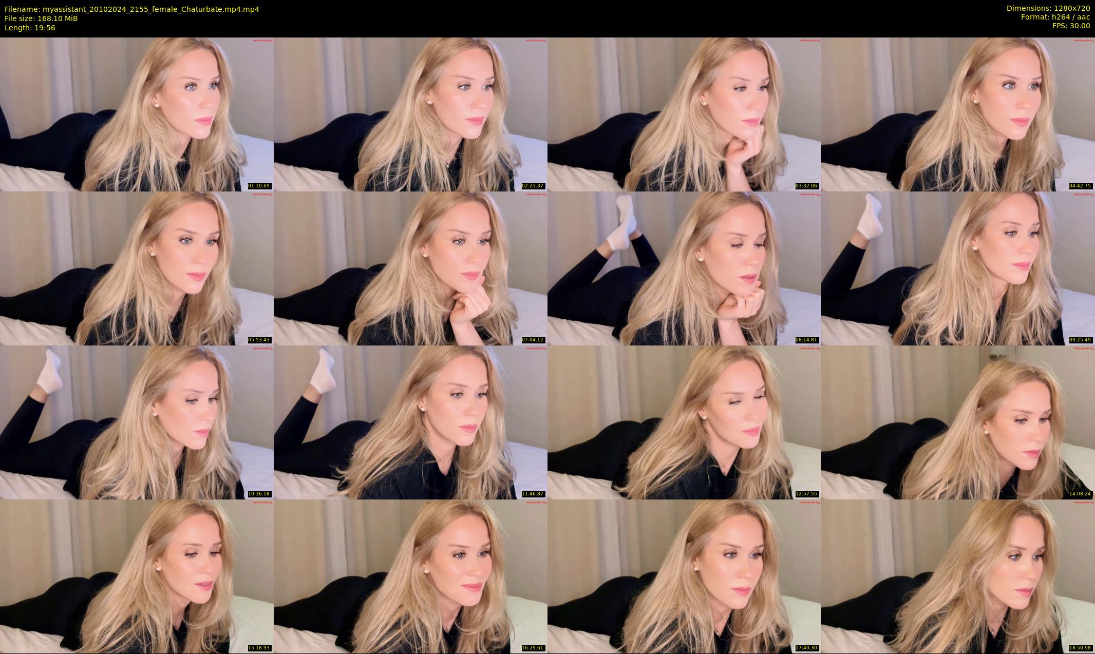 myassistant — 20 minute Chaturbate female cam show recording, 720p, Oct 20, 2024