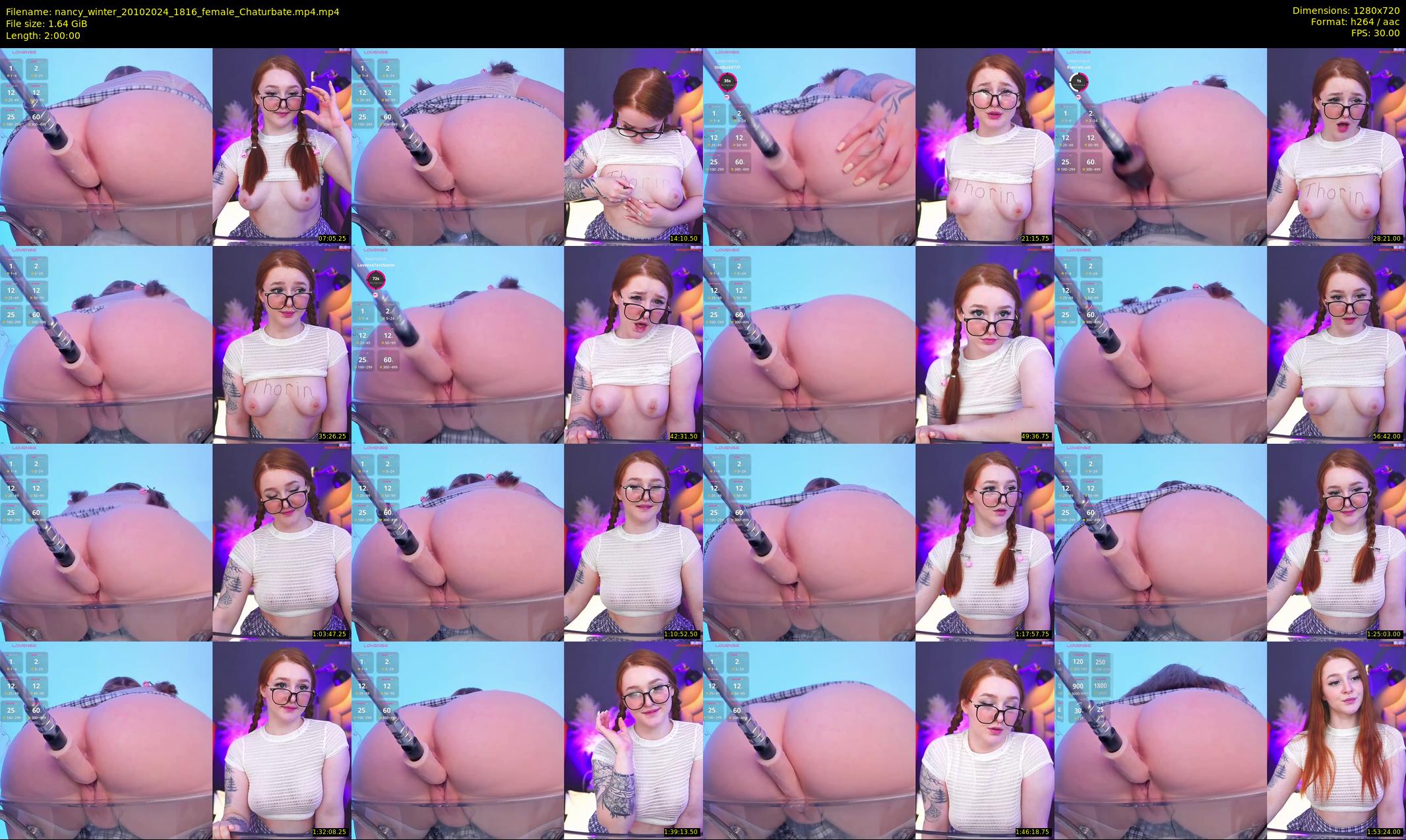 nancy_winter — 120 minute Chaturbate female cam show recording, 720p, Oct 20, 2024