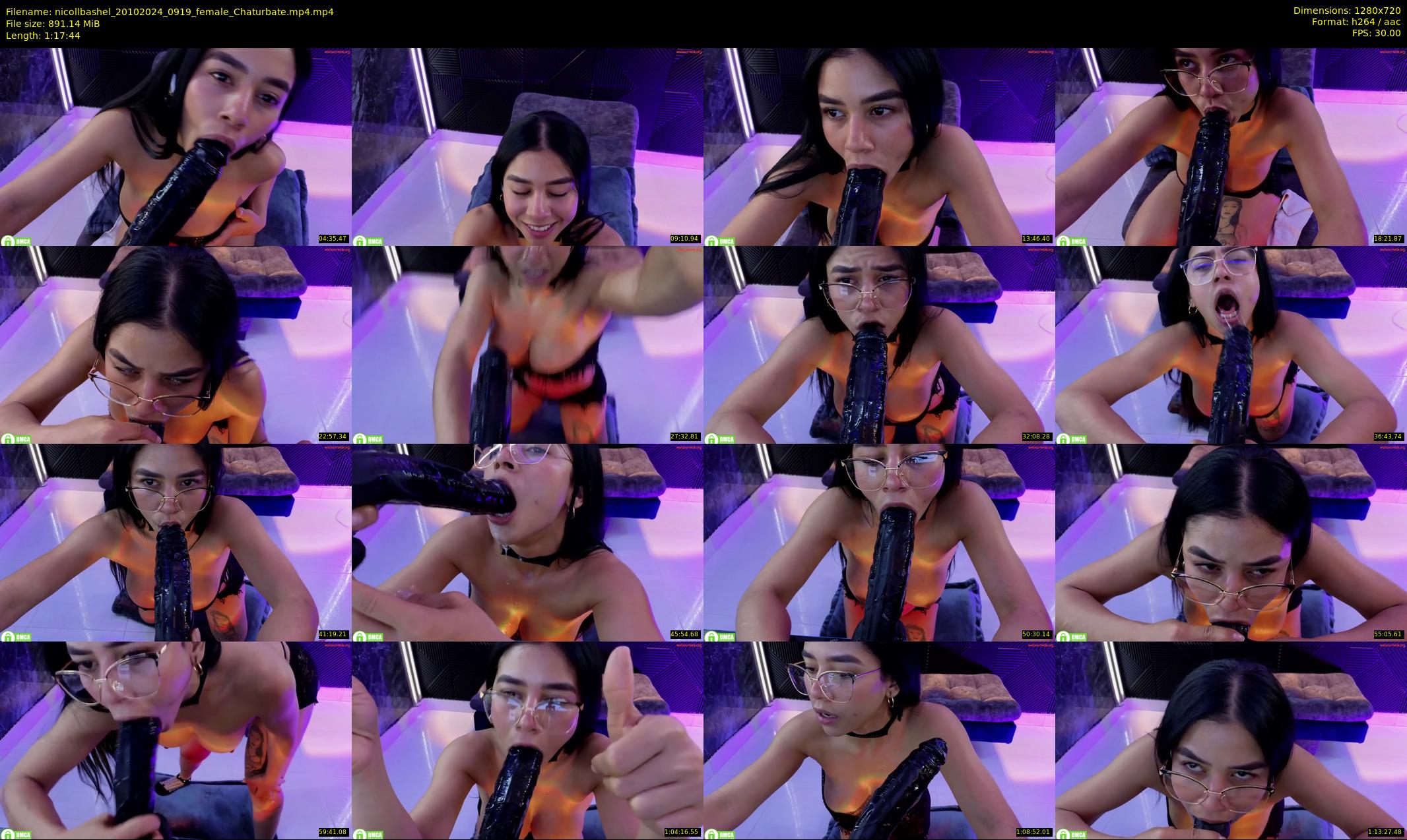 nicollbashel — 78 minute Chaturbate female cam show recording, 720p, Oct 20, 2024