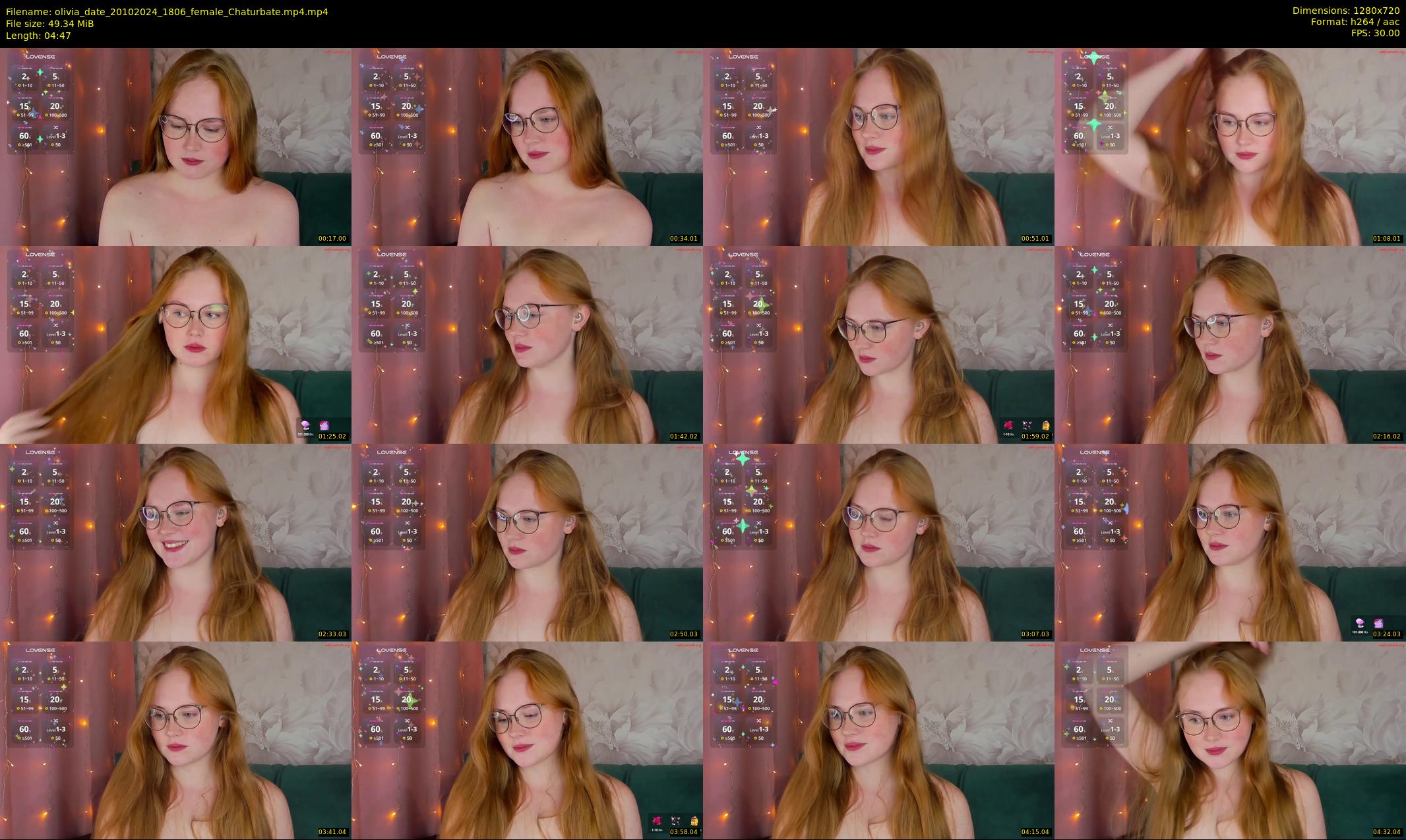 olivia_date — 5 minute Chaturbate female cam show recording, 720p, Oct 20, 2024