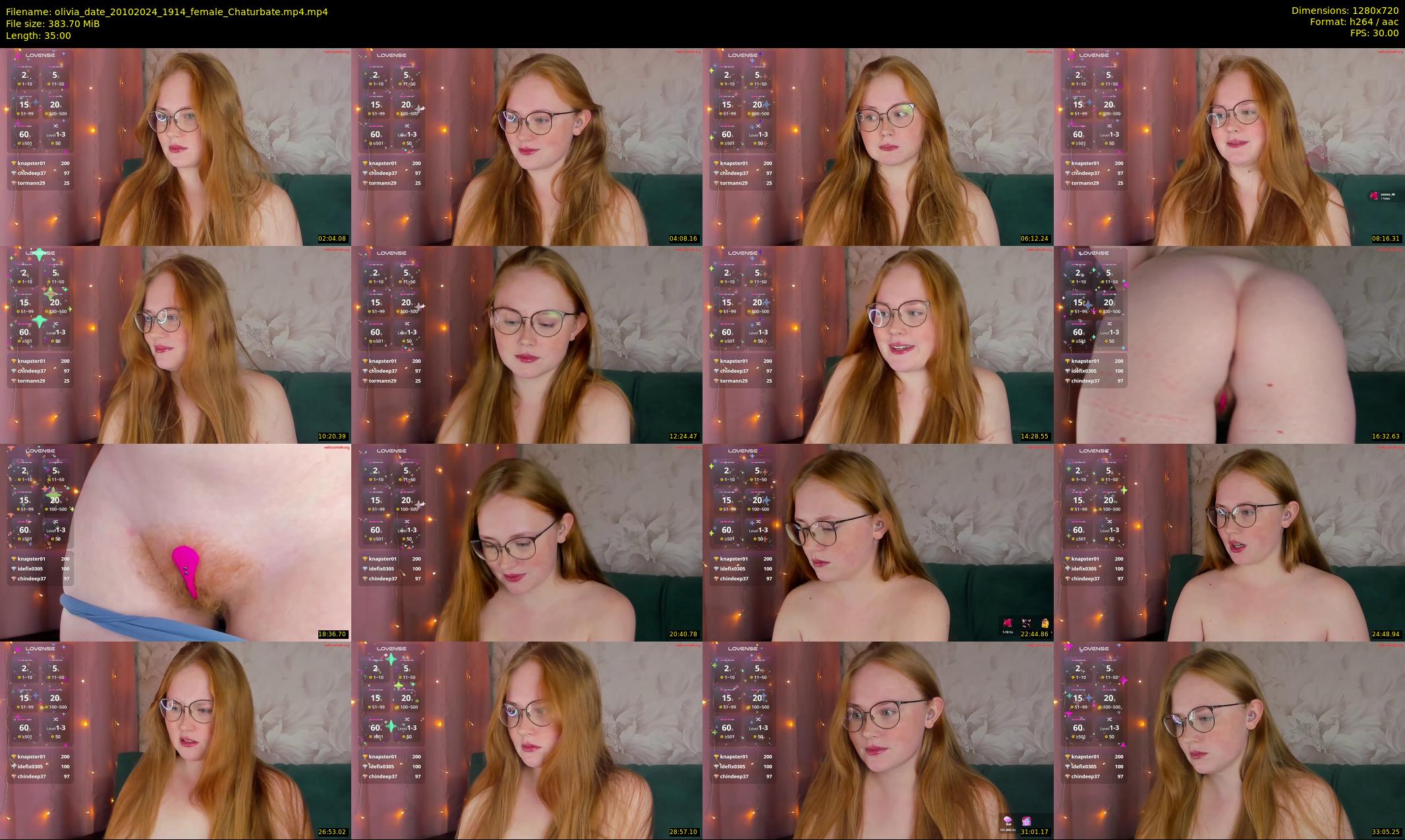 olivia_date — 35 minute Chaturbate female cam show recording, 720p, Oct 20, 2024