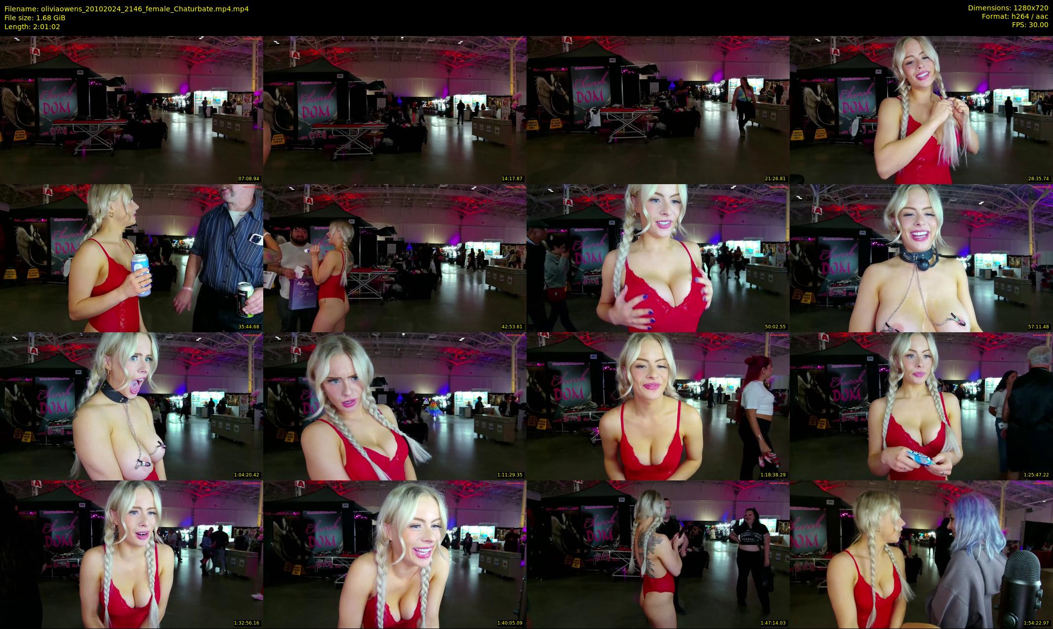 oliviaowens — 122 minute Chaturbate female cam show recording, 720p, Oct 20, 2024