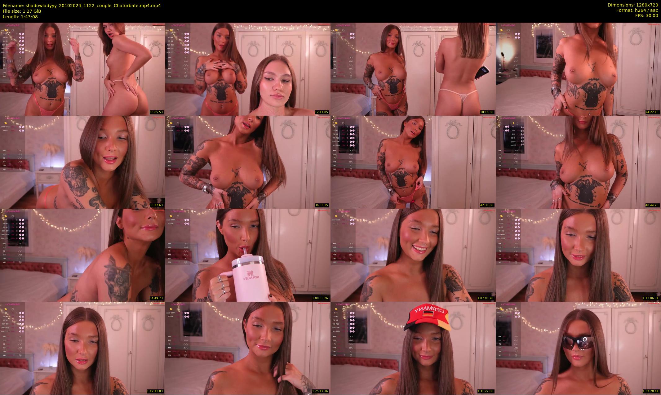 shadowladyyy — 104 minute Chaturbate couple cam show recording, 720p, Oct 20, 2024