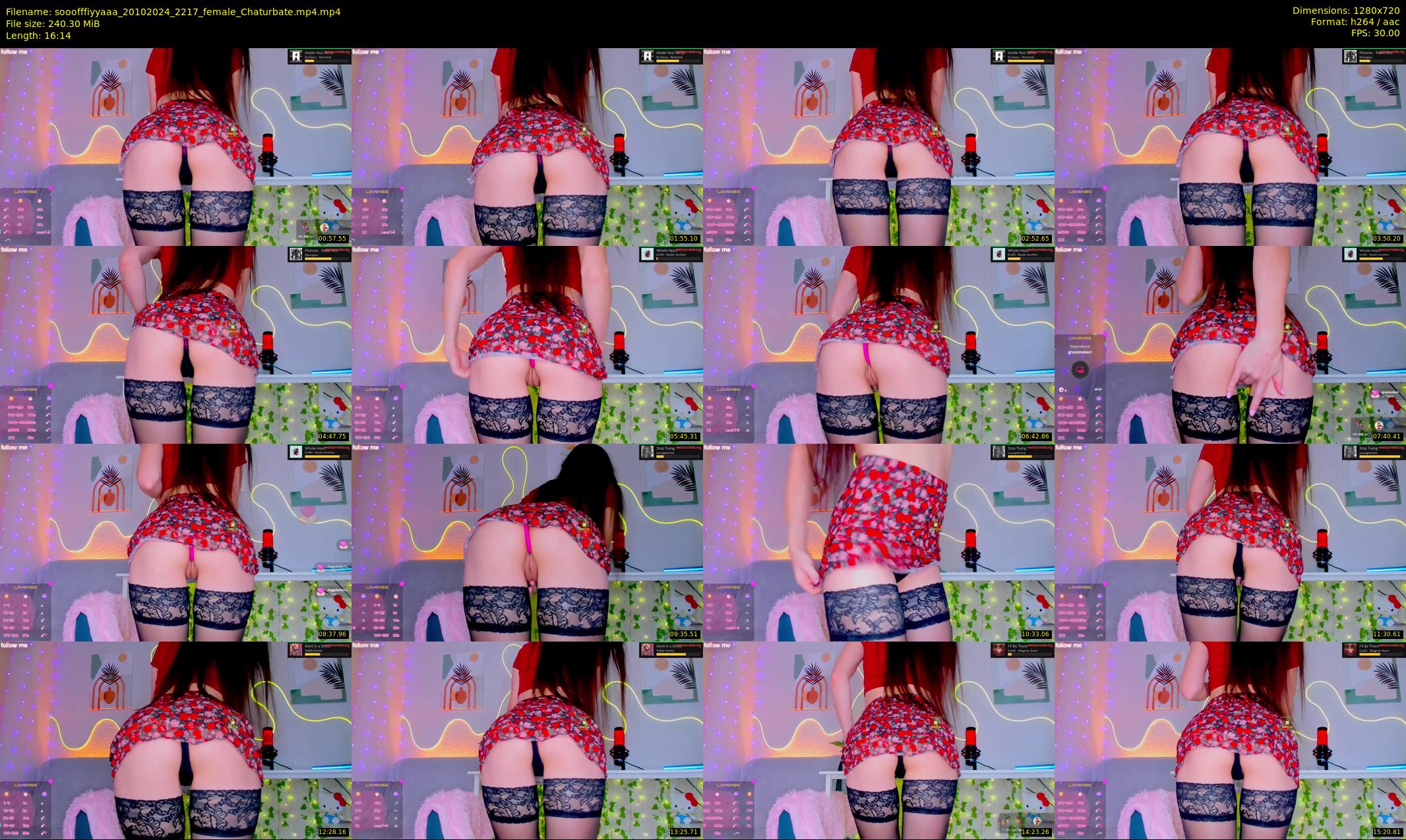 sooofffiyyaaa — 17 minute Chaturbate female cam show recording, 720p, Oct 20, 2024