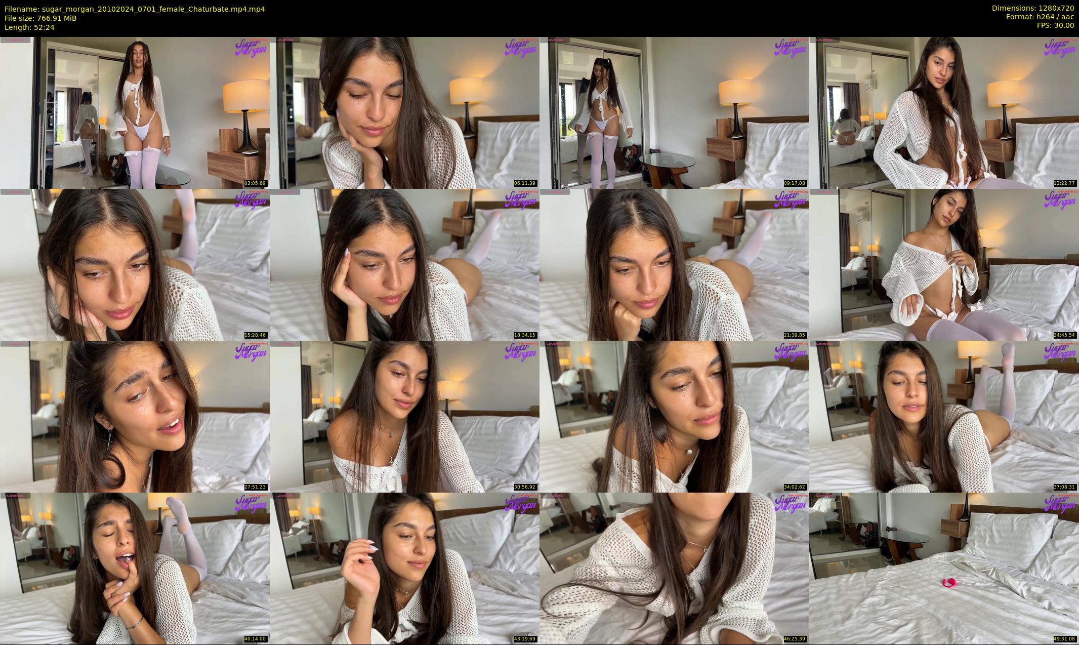 sugar_morgan — 53 minute Chaturbate female cam show recording, 720p, Oct 20, 2024