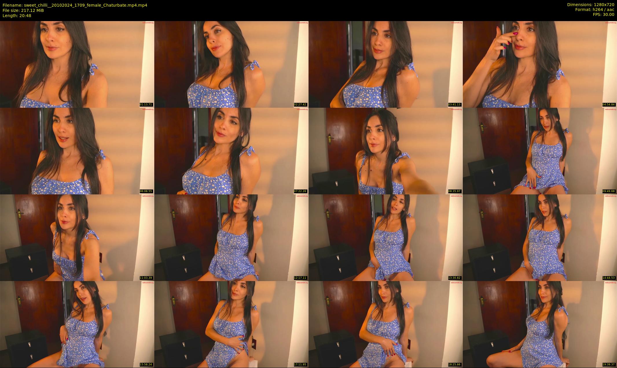 sweet_chilli_ — 21 minute Chaturbate female cam show recording, 720p, Oct 20, 2024