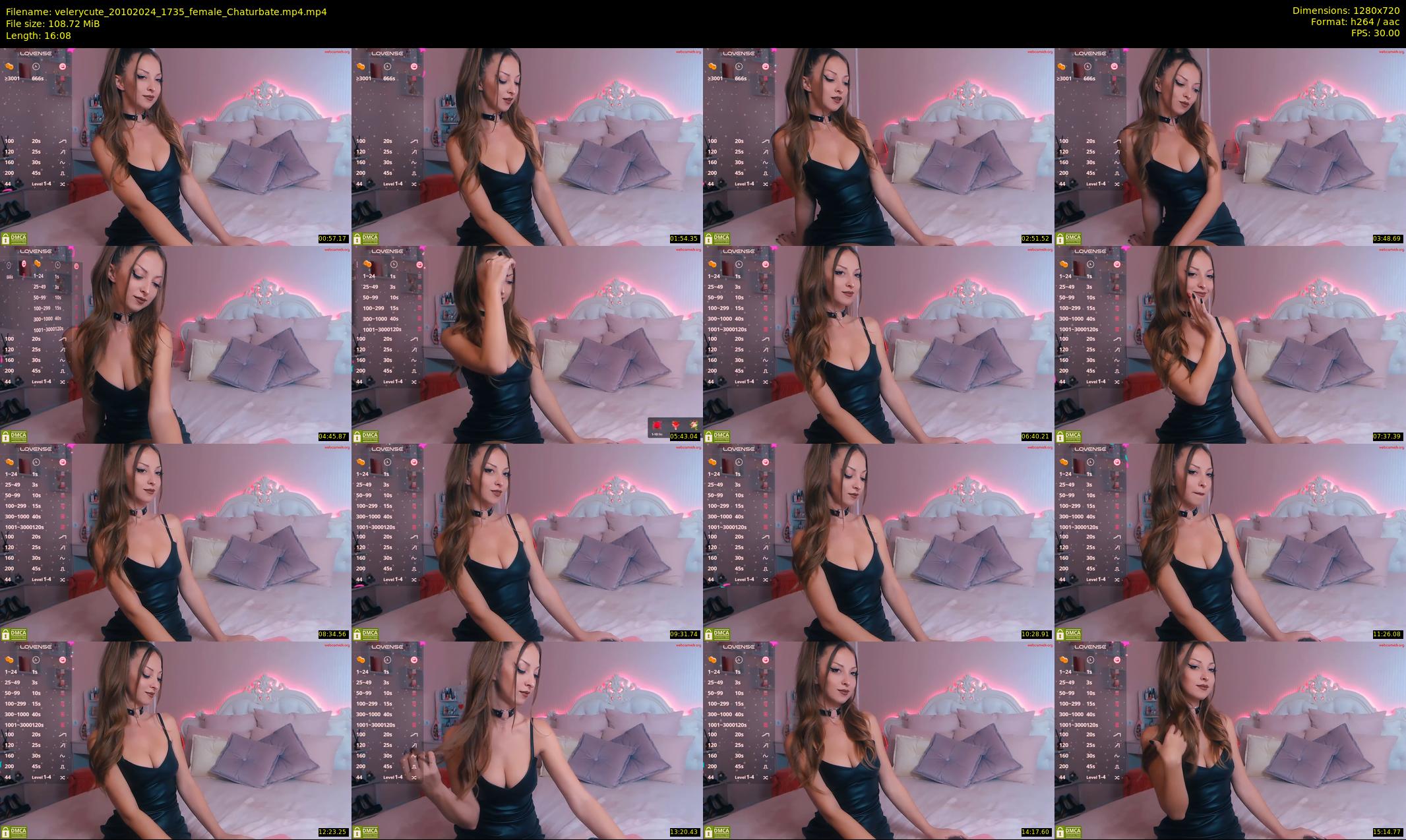velerycute — 17 minute Chaturbate female cam show recording, 720p, Oct 20, 2024