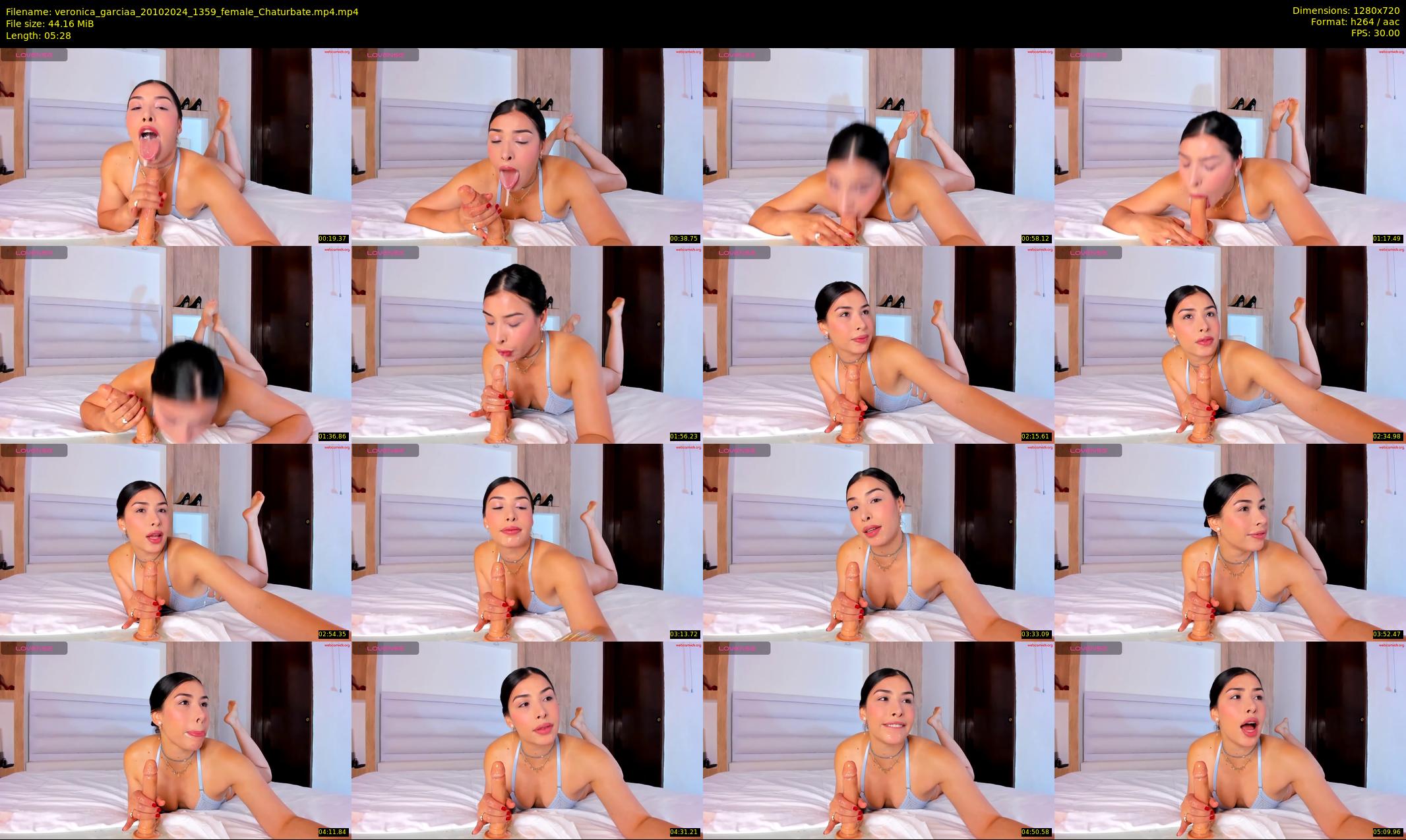 veronica_garciaa — 6 minute Chaturbate female cam show recording, 720p, Oct 20, 2024