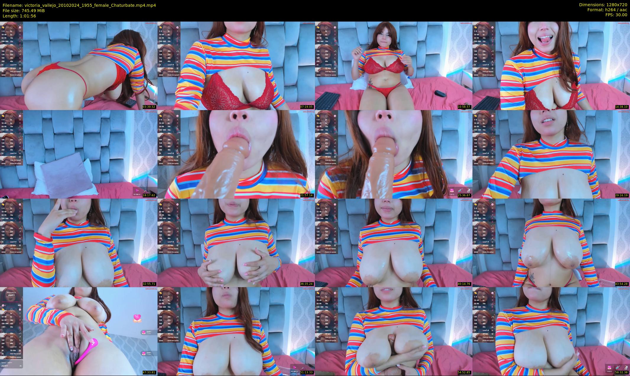 victoria_vallejo — 62 minute Chaturbate female cam show recording, 720p, Oct 20, 2024