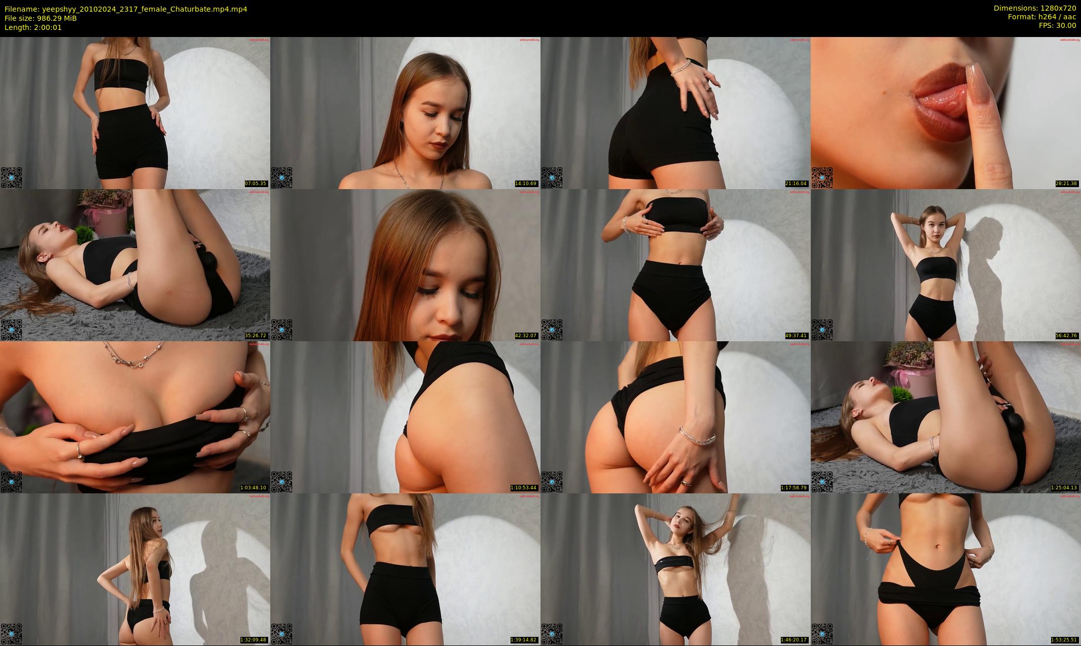 yeepshyy — 121 minute Chaturbate female cam show recording, 720p, Oct 20, 2024