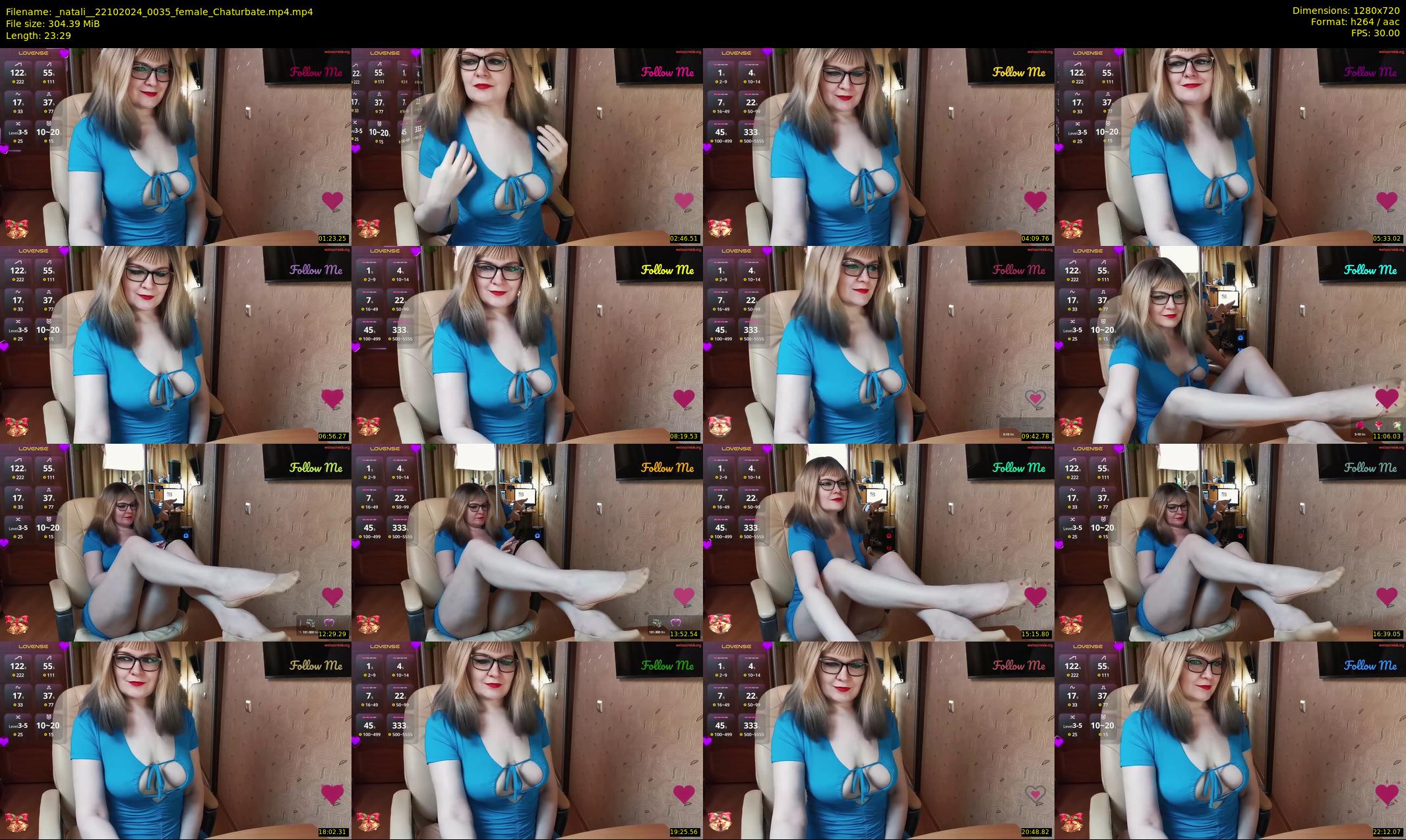 _natali_ — 24 minute Chaturbate female cam show recording, 720p, Oct 22, 2024