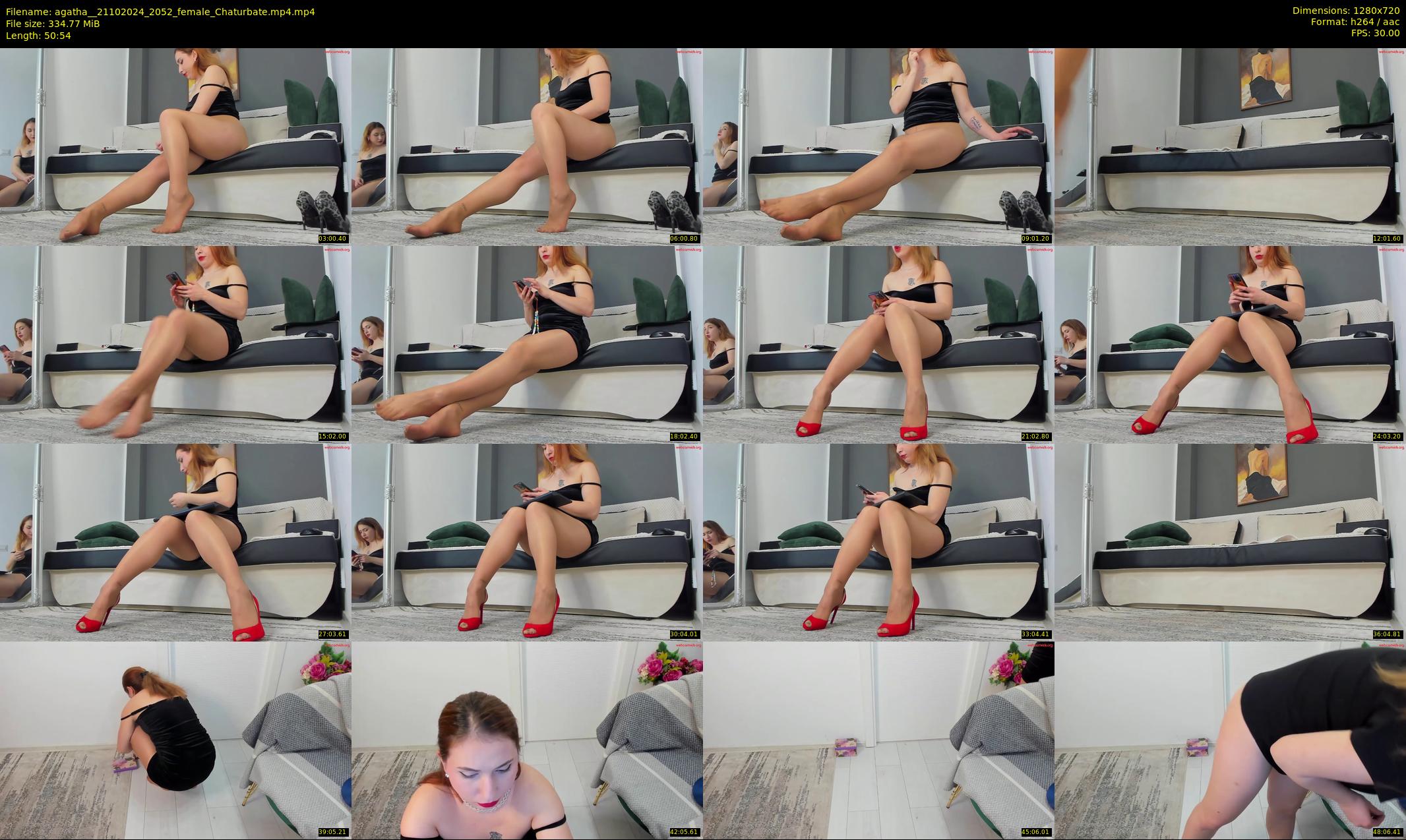 agatha_ — 51 minute Chaturbate female cam show recording, 720p, Oct 21, 2024