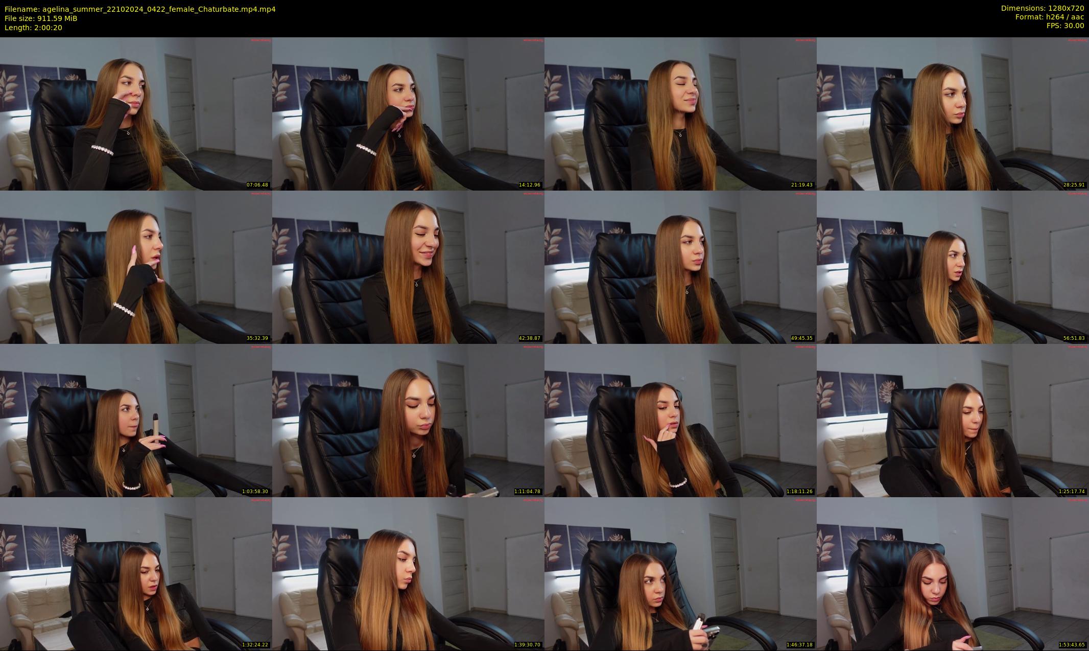 agelina_summer — 121 minute Chaturbate female cam show recording, 720p, Oct 22, 2024
