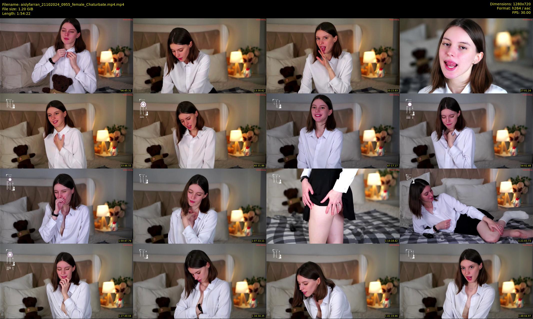 aislyfarran — 115 minute Chaturbate female cam show recording, 720p, Oct 21, 2024