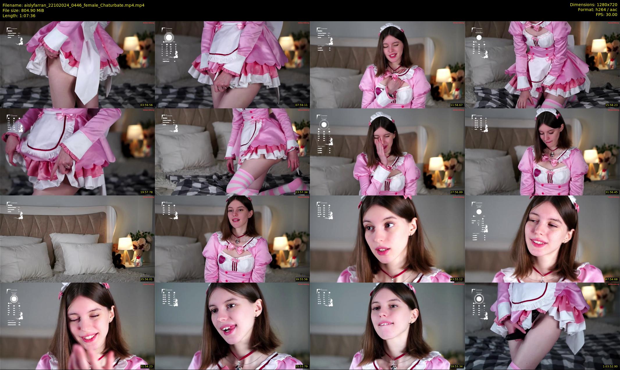 aislyfarran — 68 minute Chaturbate female cam show recording, 720p, Oct 22, 2024