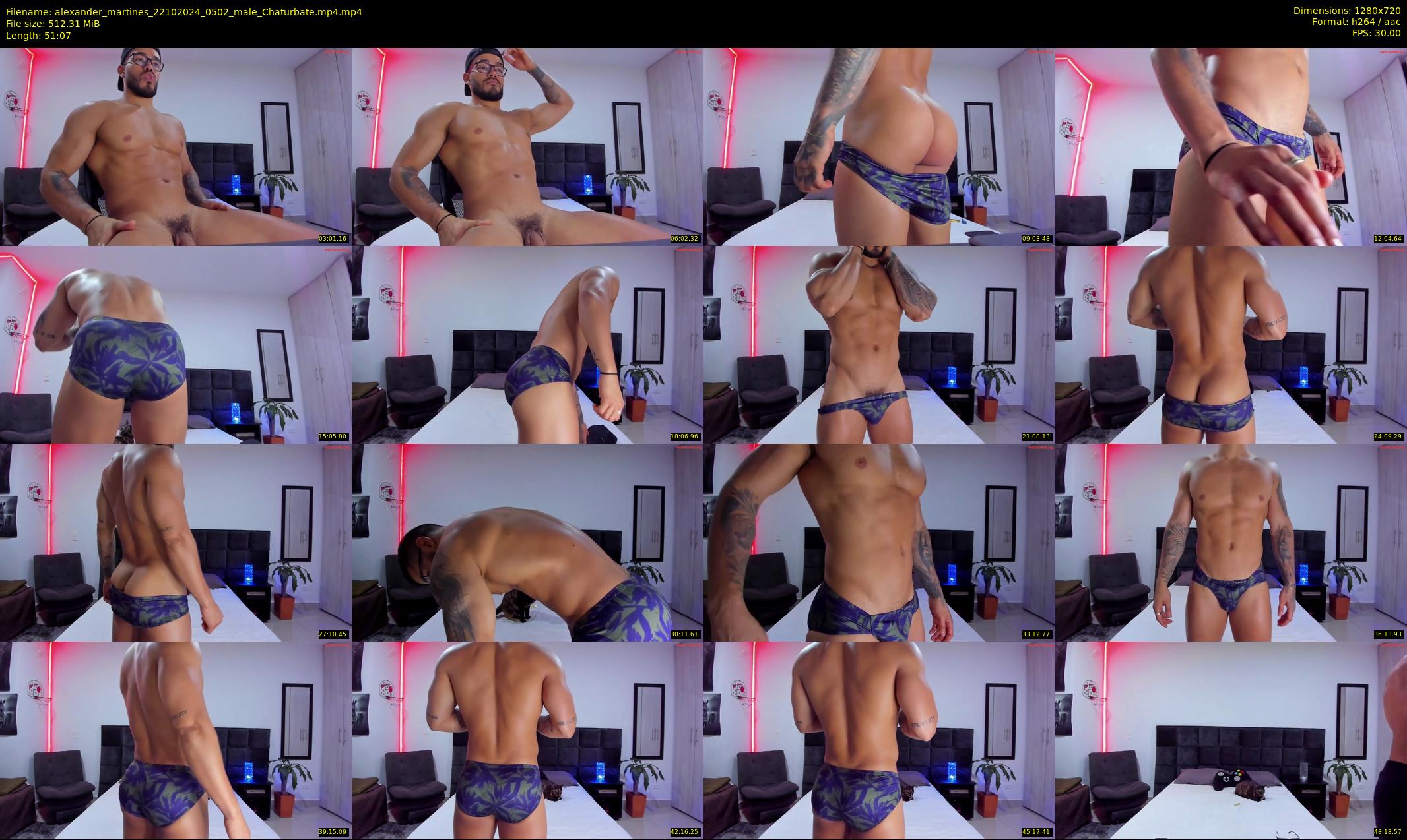 alexander_martines — 52 minute Chaturbate male cam show recording, 720p, Oct 22, 2024