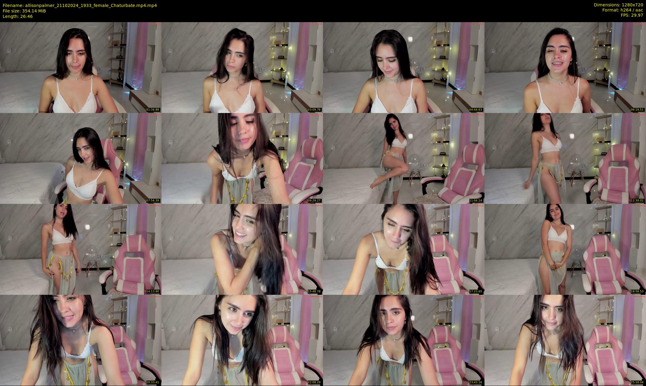allisonpalmer — 27 minute Chaturbate female cam show recording, 720p, Oct 21, 2024