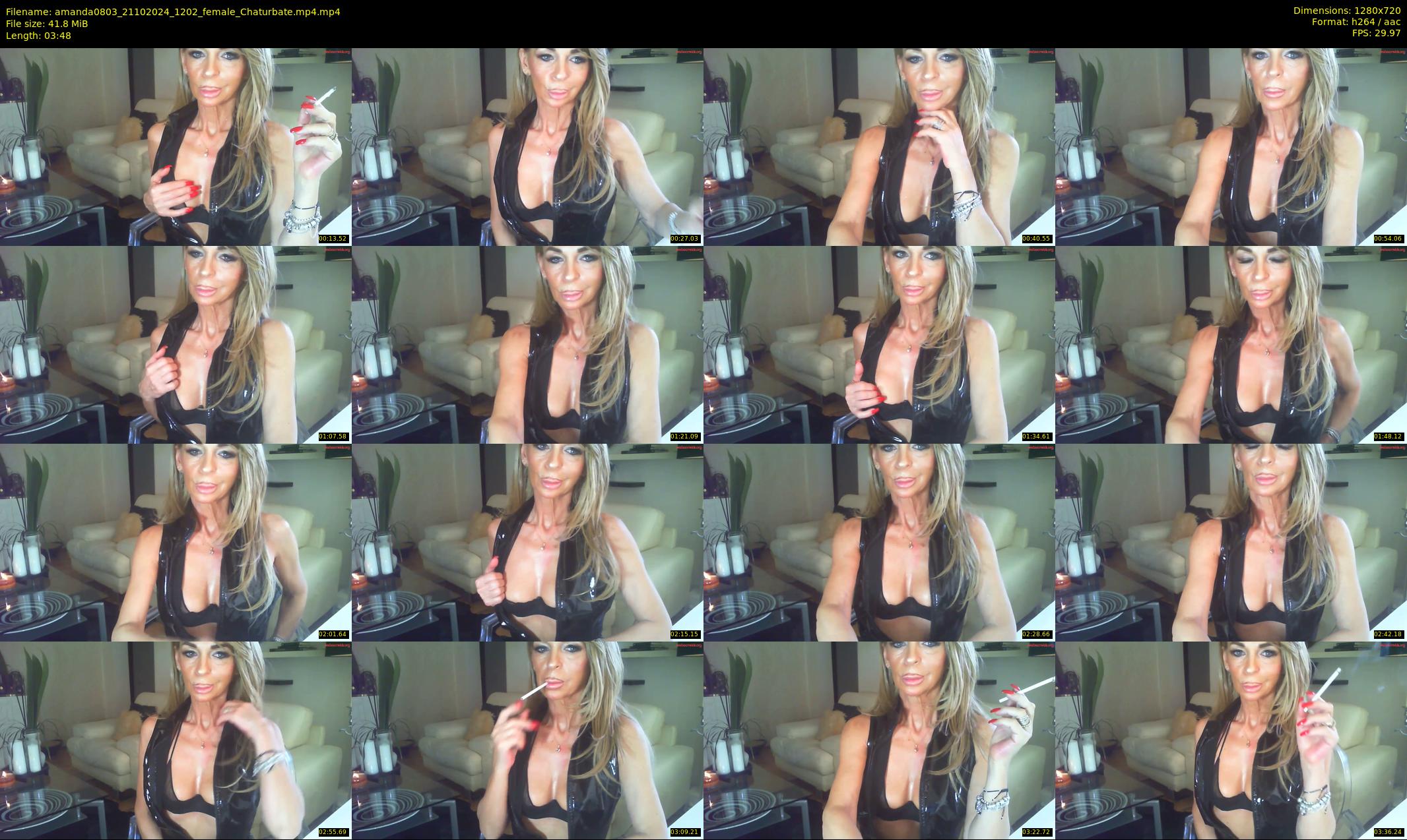 amanda0803 — 4 minute Chaturbate female cam show recording, 720p, Oct 21, 2024