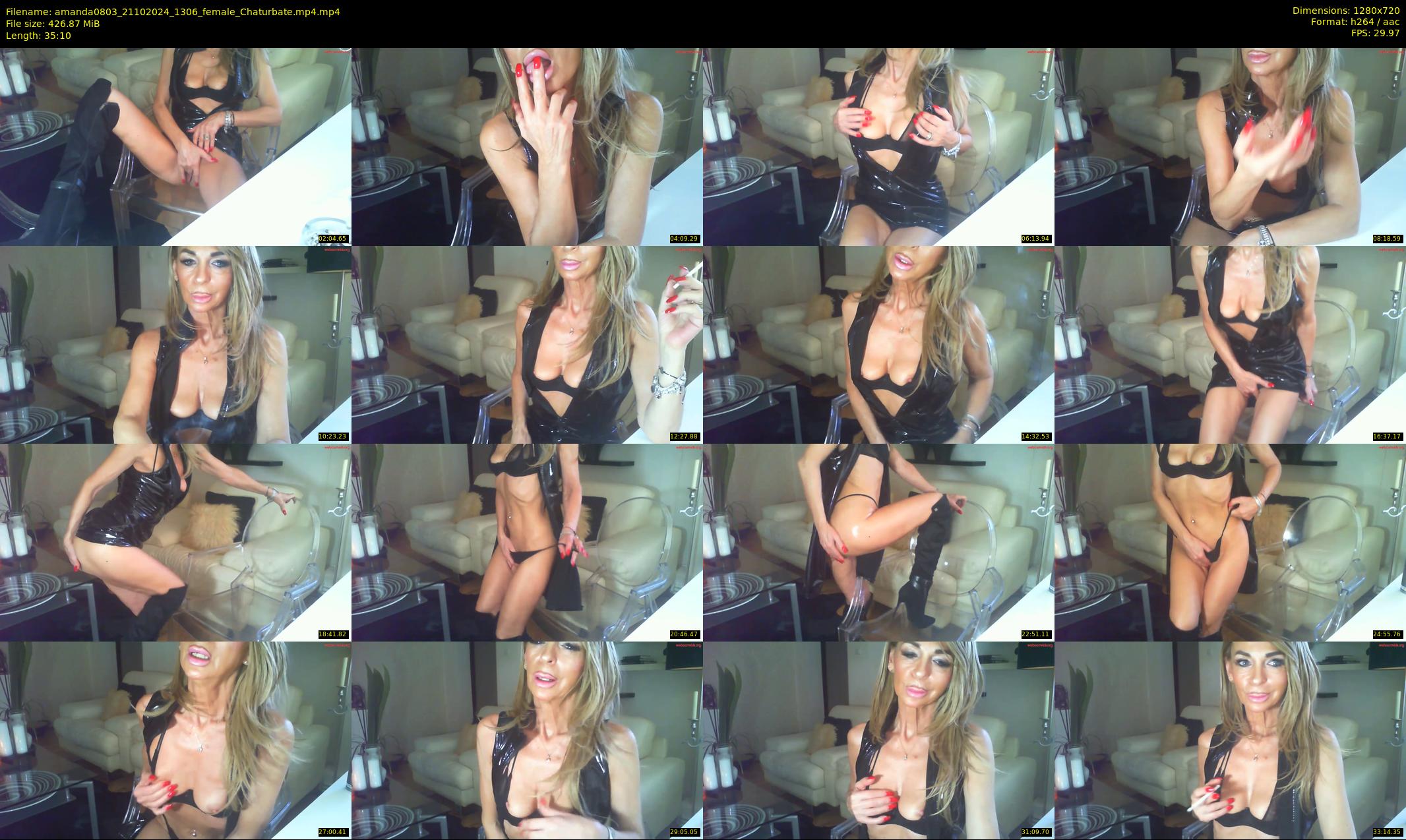 amanda0803 — 36 minute Chaturbate female cam show recording, 720p, Oct 21, 2024