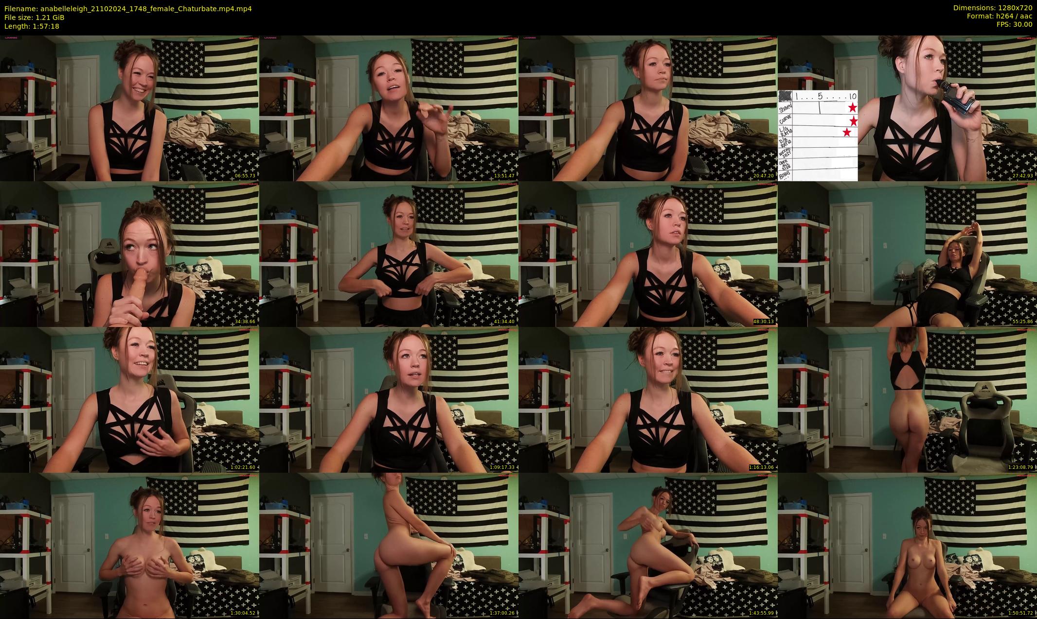 anabelleleigh — 118 minute Chaturbate female cam show recording, 720p, Oct 21, 2024