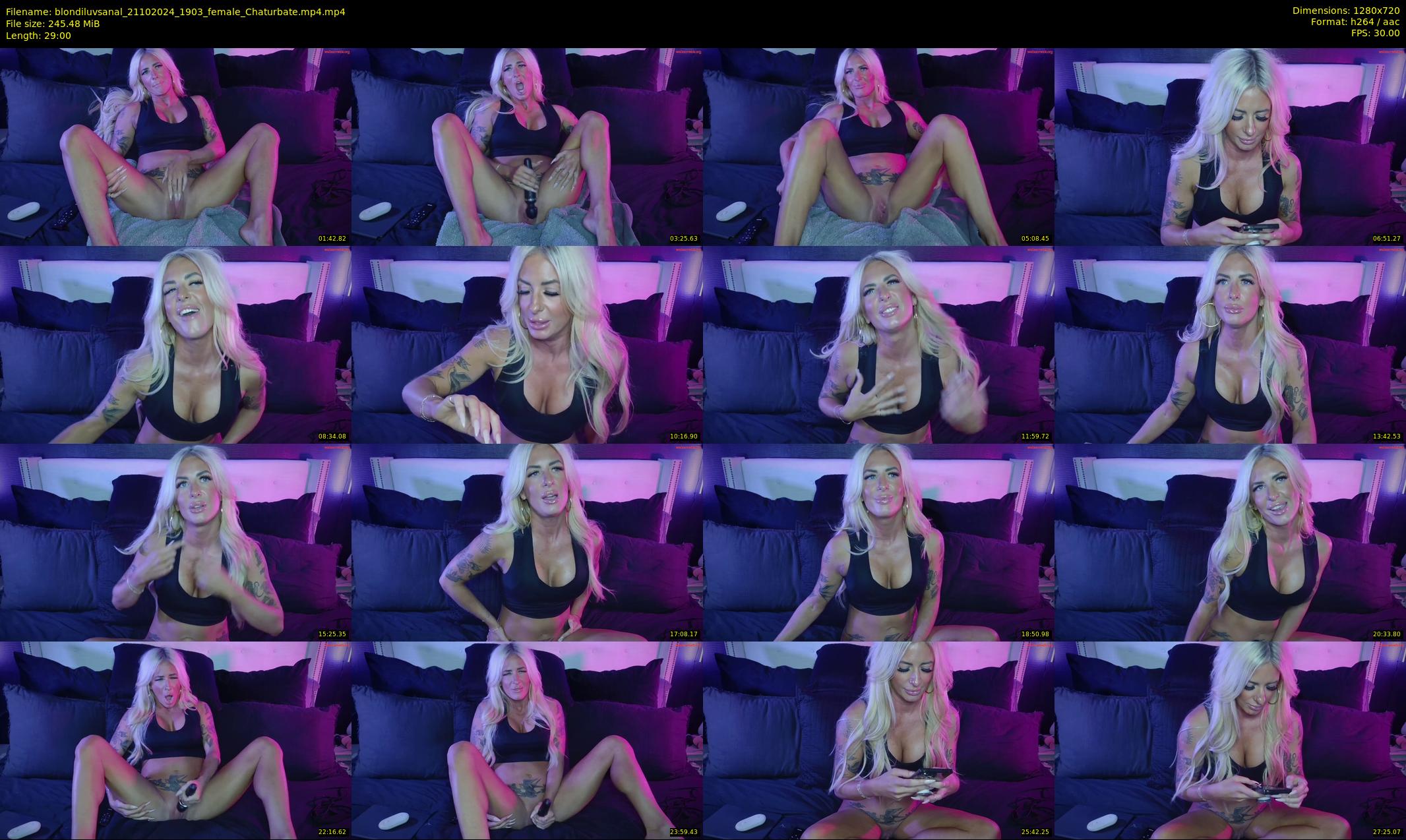 blondiluvsanal — 29 minute Chaturbate couple cam show recording, 720p, Oct 21, 2024