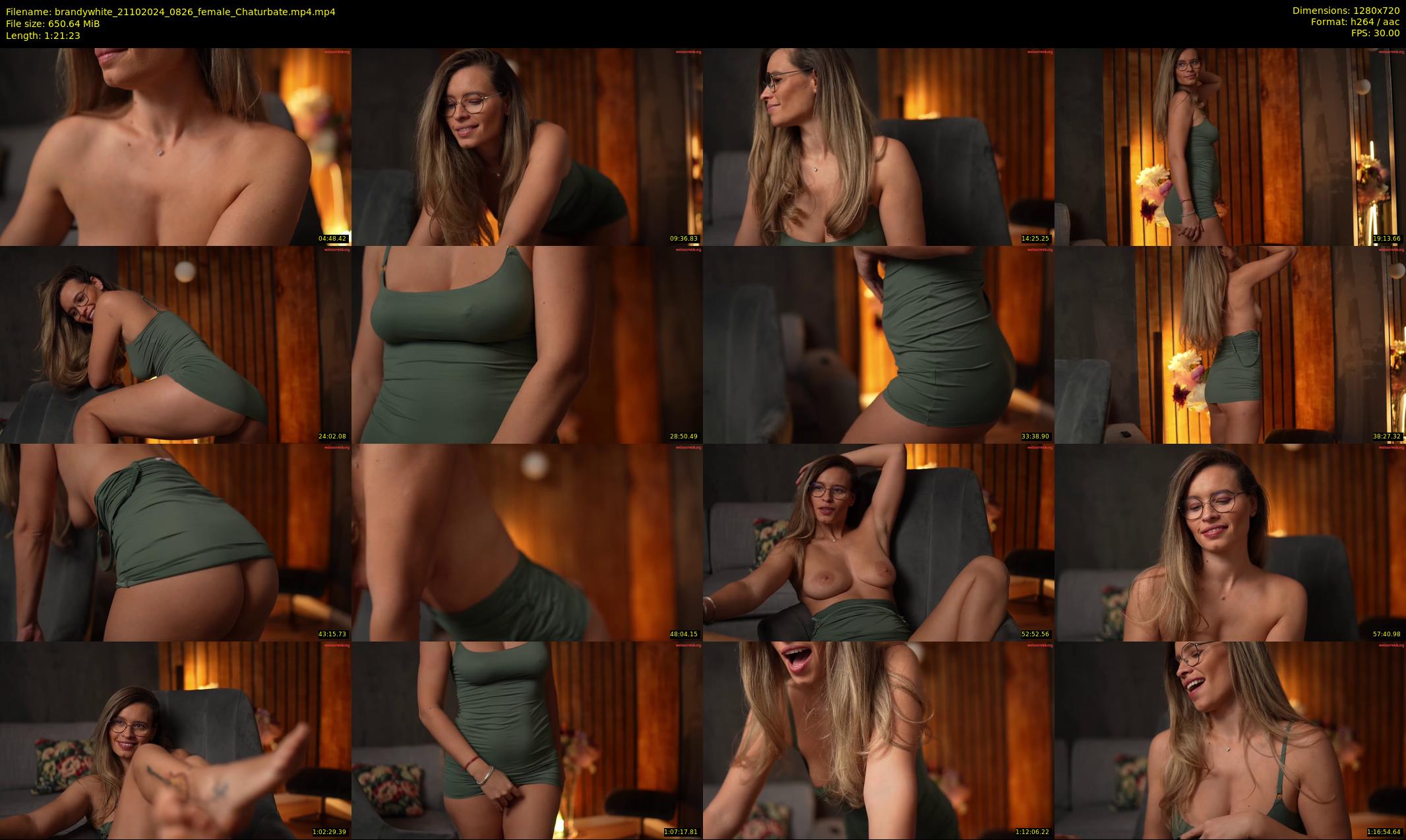 brandywhite — 82 minute Chaturbate female cam show recording, 720p, Oct 21, 2024