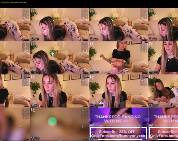 bunnyonyx — 35 minute Chaturbate female cam show recording, 720p, Oct 21, 2024