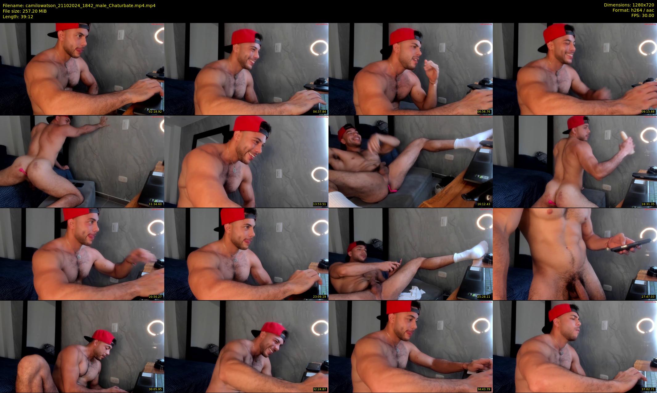 camilowatson — 40 minute Chaturbate male cam show recording, 720p, Oct 21, 2024