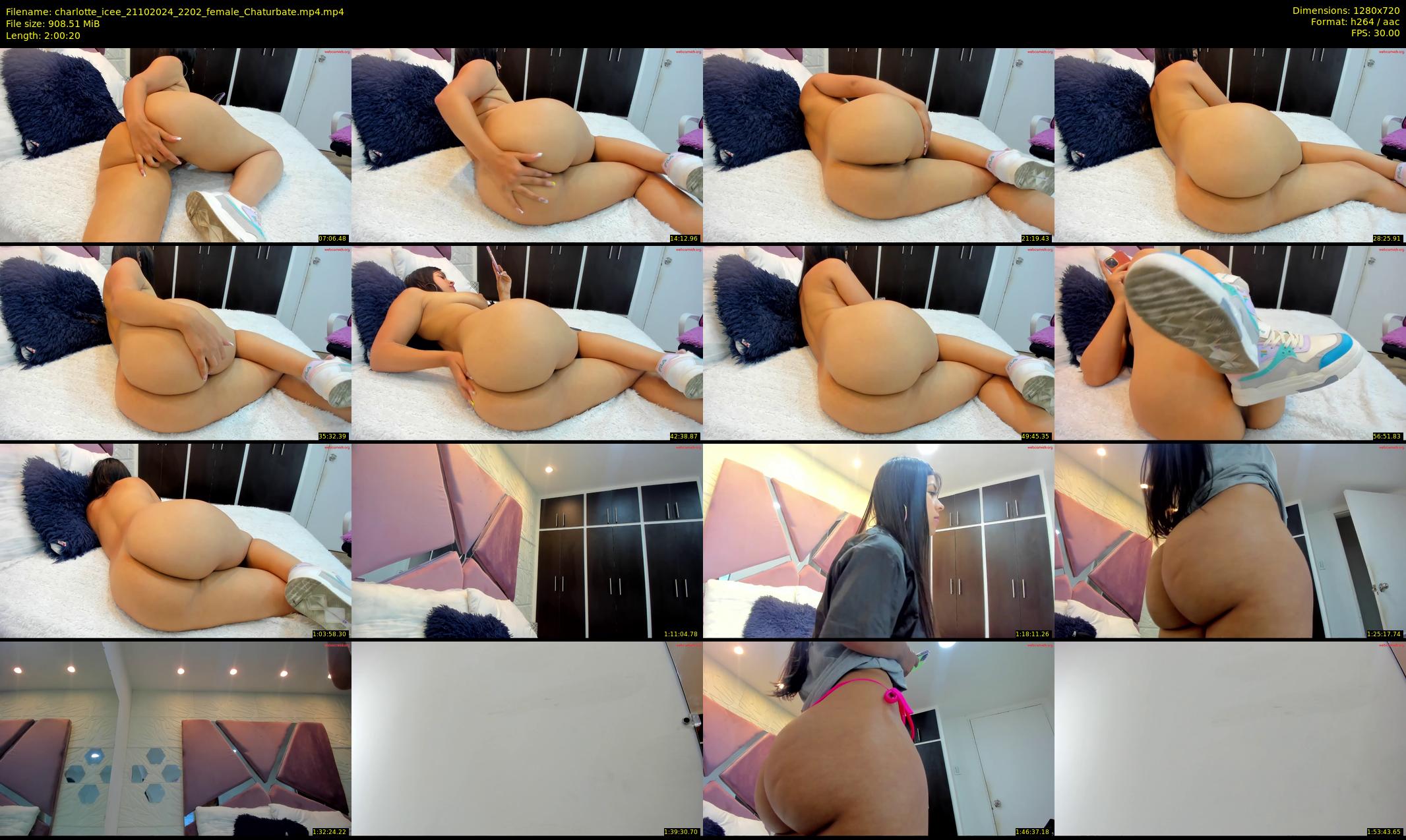 charlotte_icee — 121 minute Chaturbate female cam show recording, 720p, Oct 21, 2024