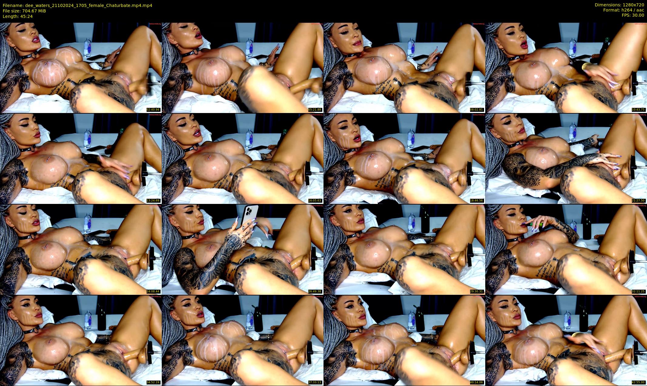 dee_waters — 46 minute Chaturbate female cam show recording, 720p, Oct 21, 2024